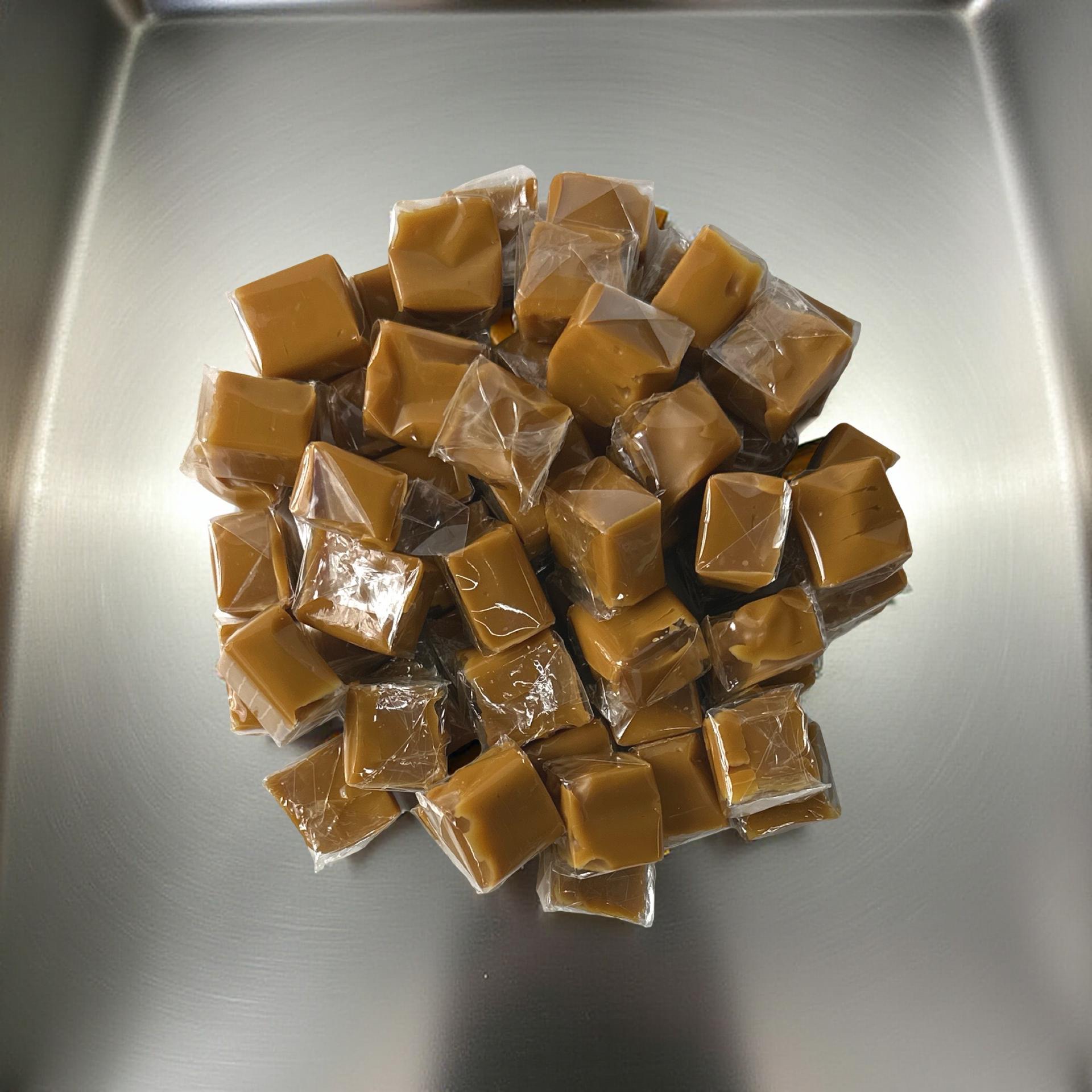 Nostalgic Limited Batch Sea Salt Milk Caramel Candy Squares, 1 Lb. 3