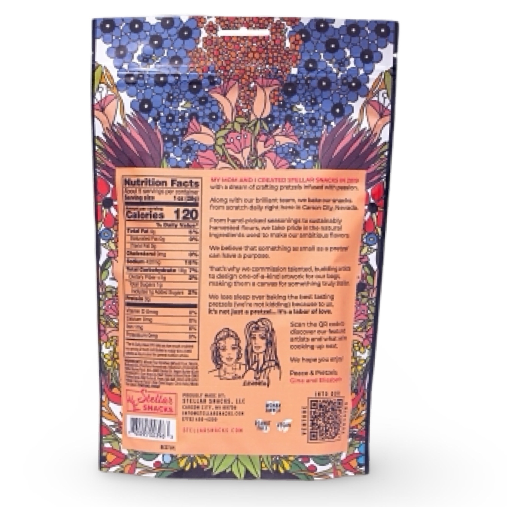 Stellar Pretzel Braids, Maui Monk Sweet Onion, 5 Oz (Pack of 6), Gourmet Pretzel Sticks, Vegan, Kosher, Non GMO, Peanut Free, Healthy Snack 4