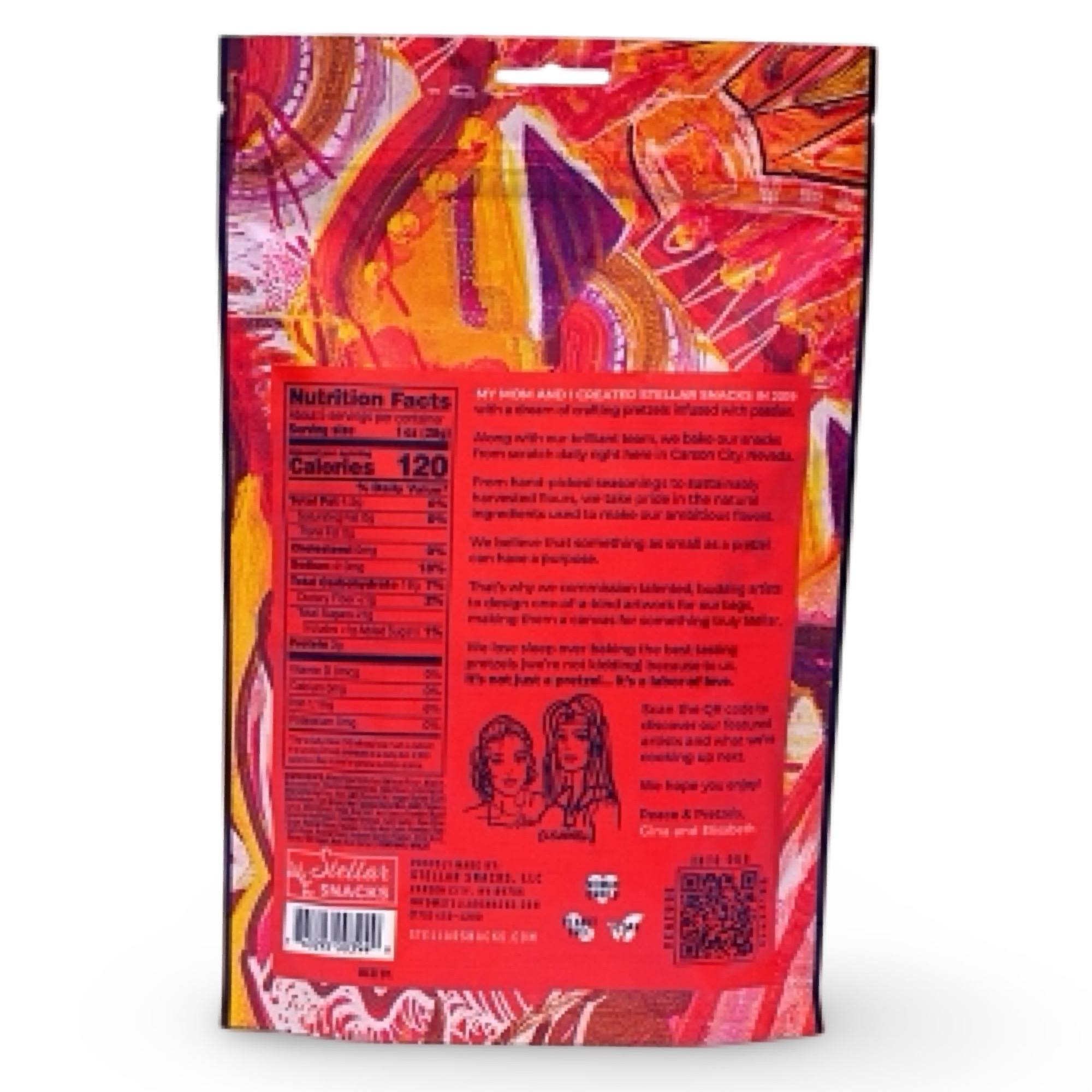 Stellar Pretzel Braids, Sweet & Sparky Spicy Buffalo, 5 Oz, 6 Pack, Gourmet Pretzel Sticks 3