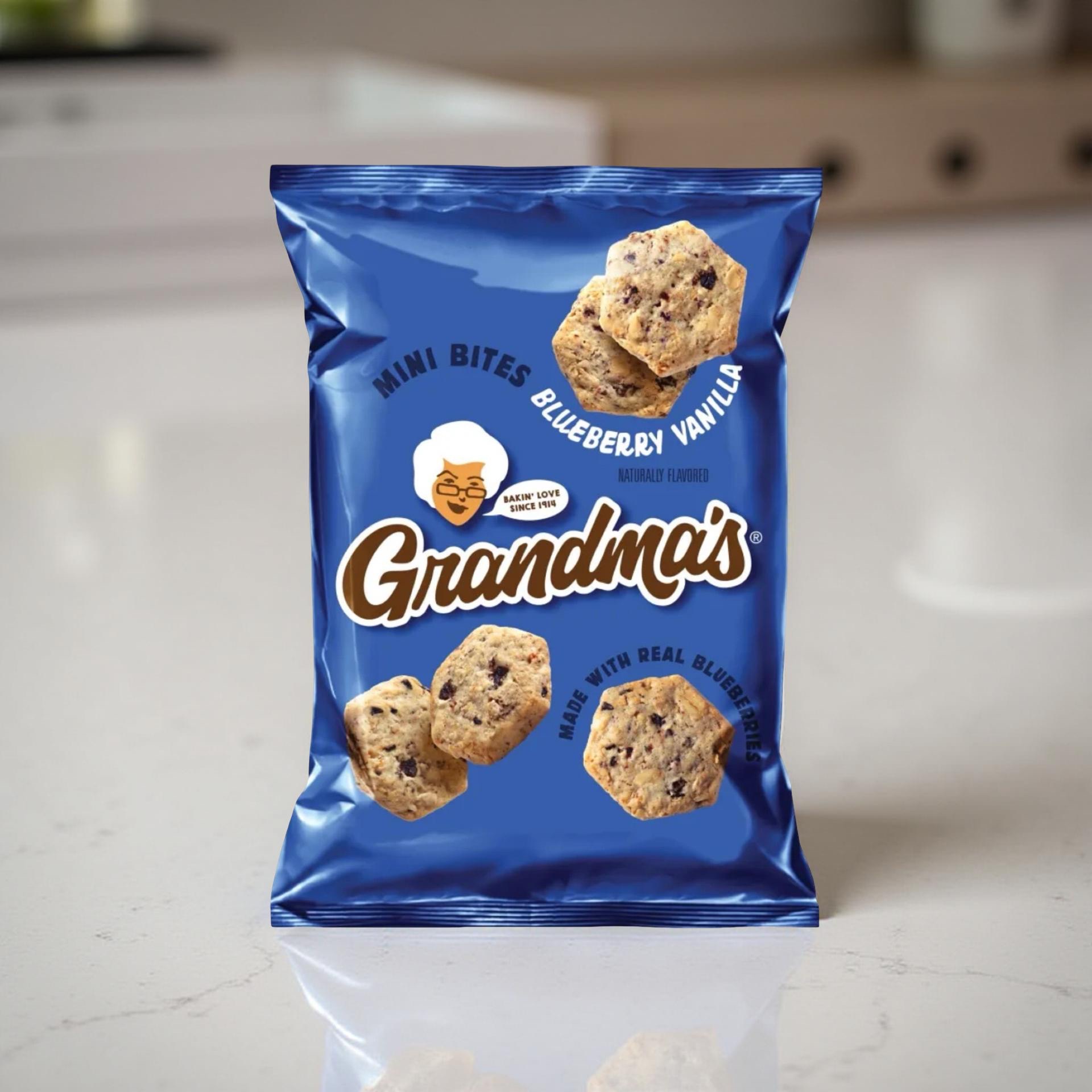 Grandma's Blueberry Vanilla Mini Bites, 1 Oz, 20 Pack 2