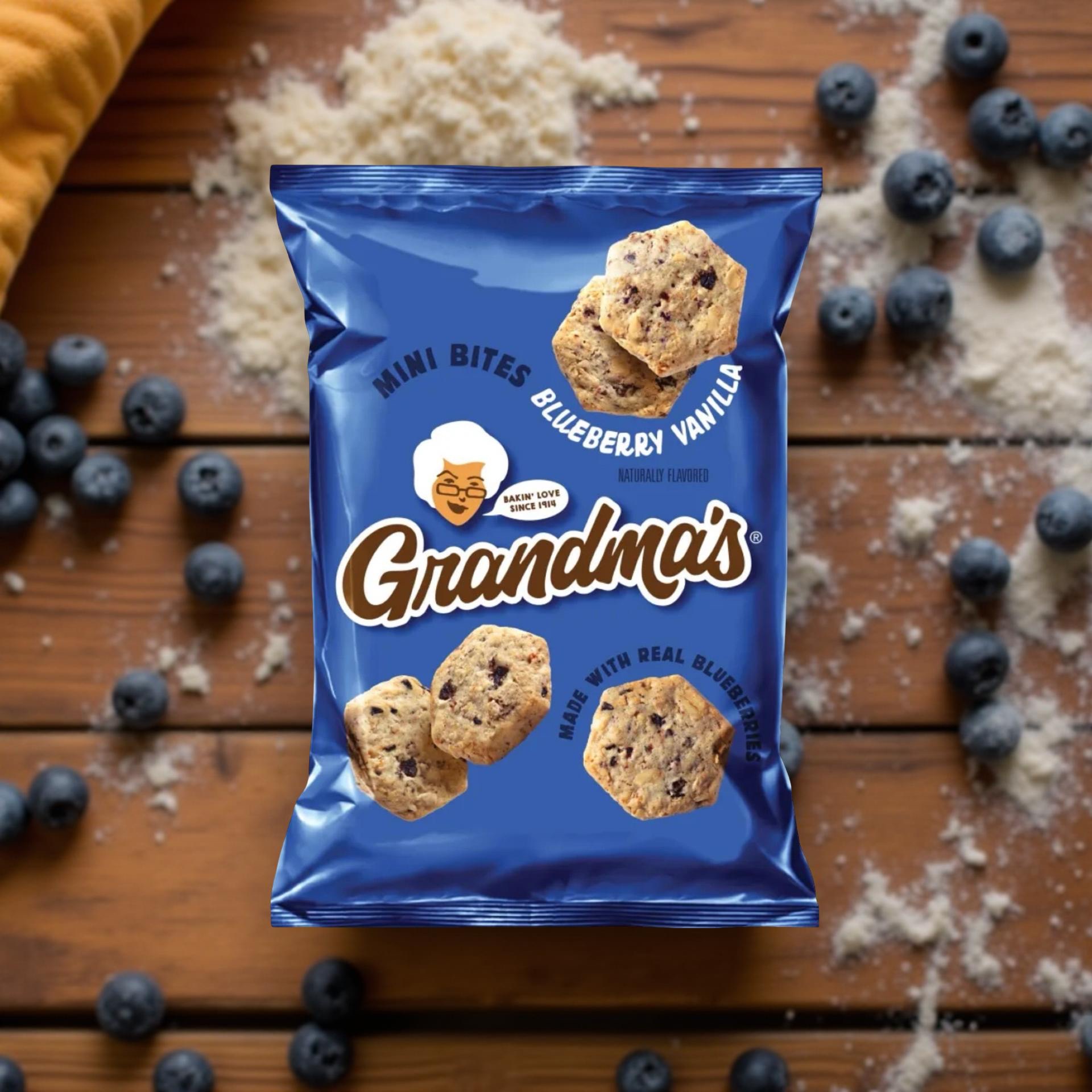 Grandma's Blueberry Vanilla Mini Bites, 1 Oz, 20 Pack 7