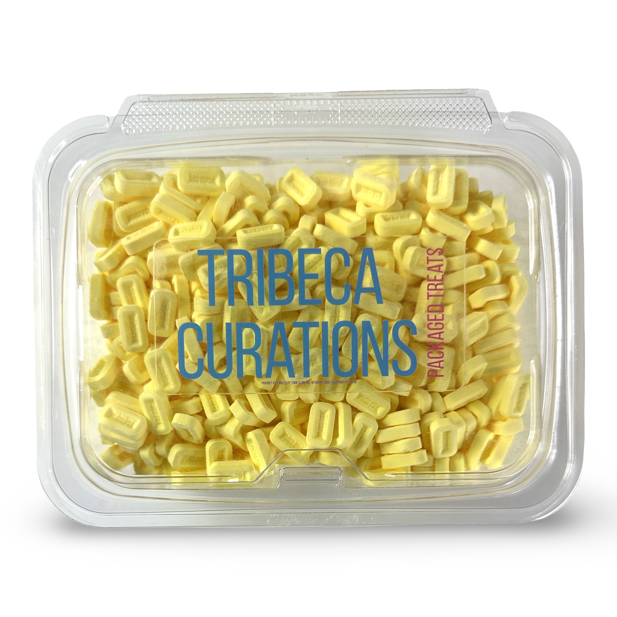 Pez Nostalgic Lemon Candy Fruit Tablets Unwrapped, 1 Lb Tub