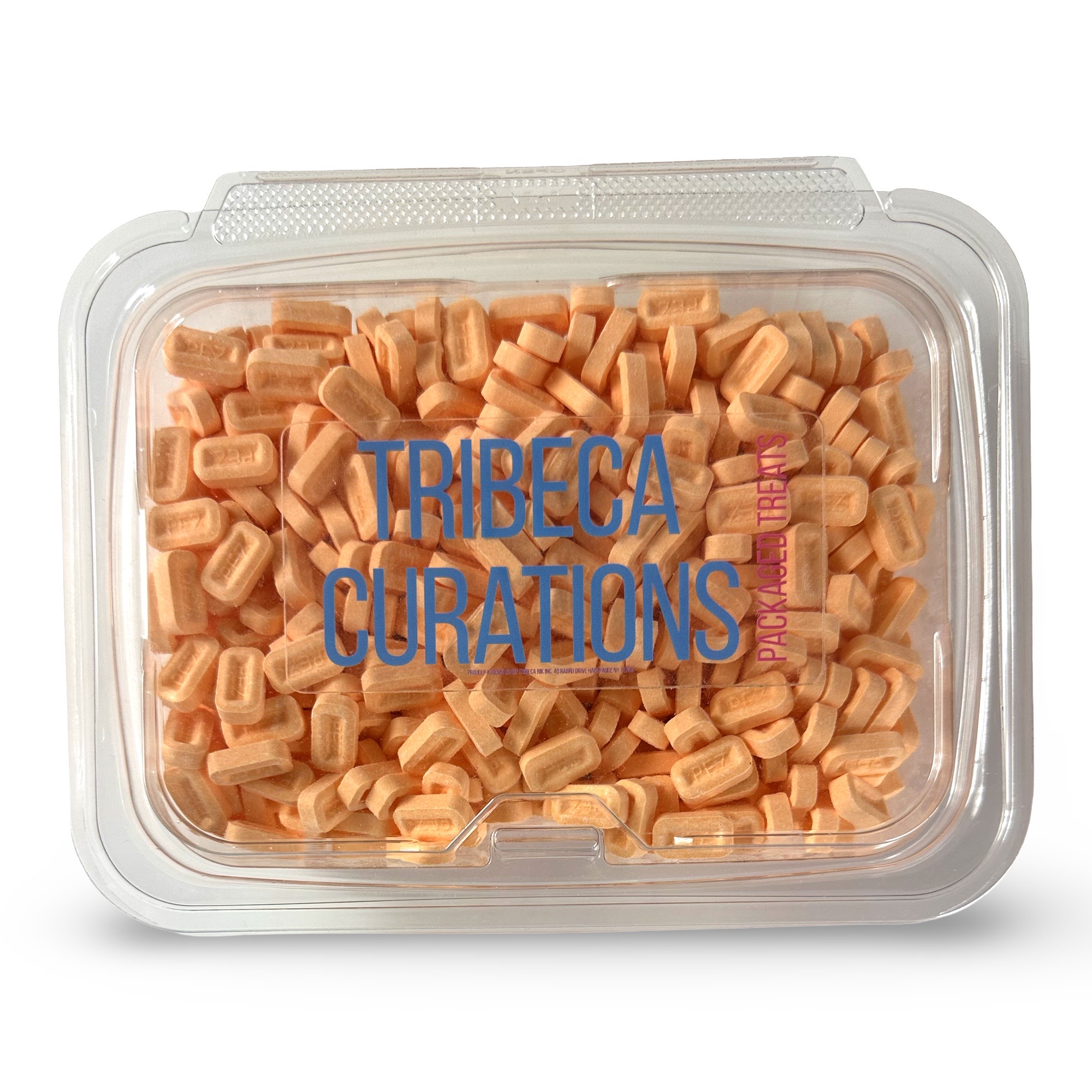 Pez Nostalgic Orange Candy Fruit Tablets Unwrapped, 1 Lb Tub