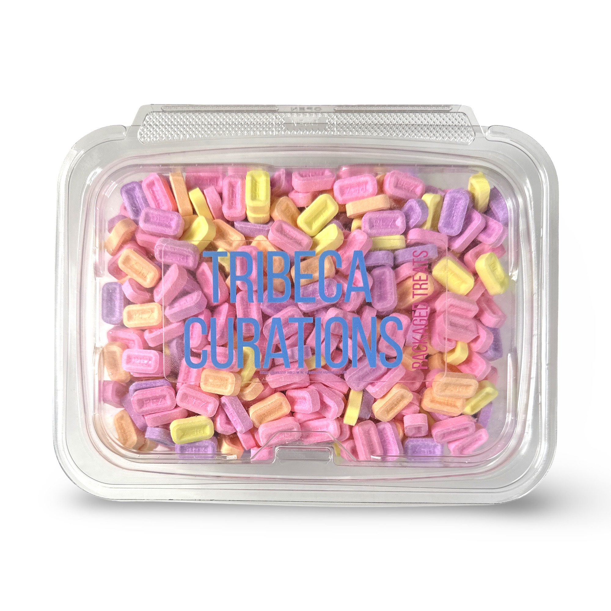 Pez Nostalgic Mixed Flavors Candy Fruit Tablets Unwrapped, 1 Lb Tub