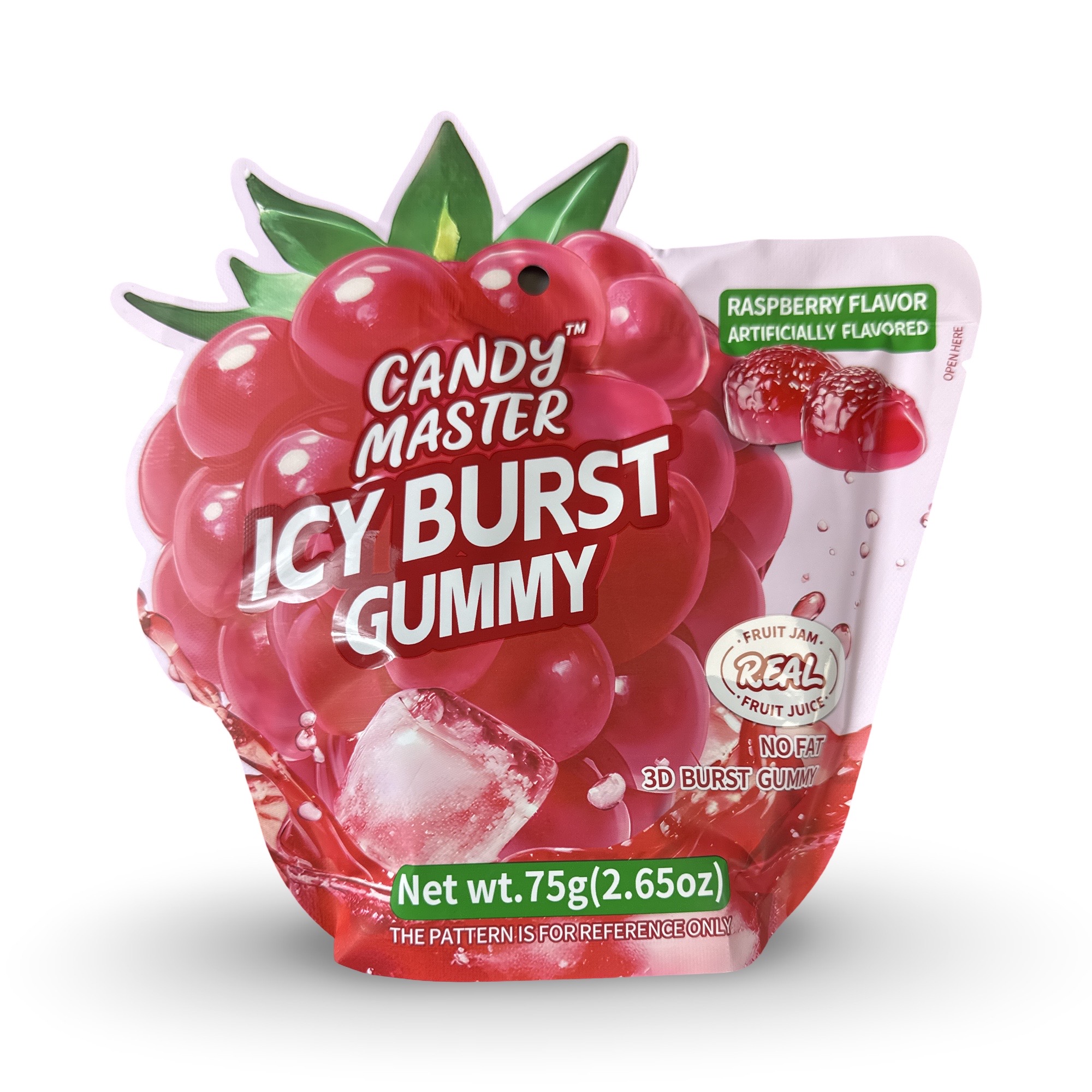 Peelable Gummies, Icy Burst With Menthol, Halal, 6 Flavor Variety Pack, Watermelon, Passionfruit, Icy Mint, Cherry, Raspberry, and Lime 3