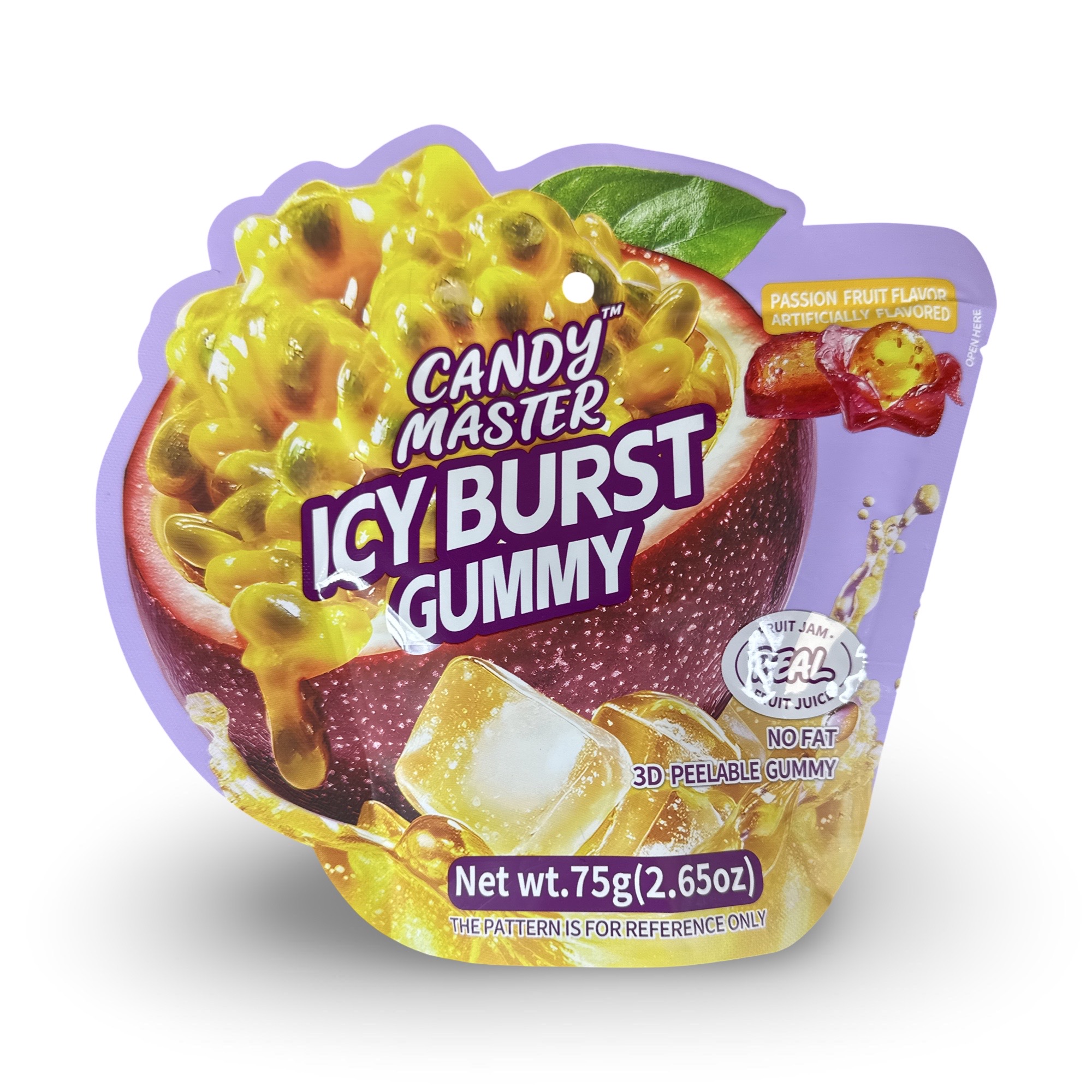 Peelable Gummies, Icy Burst With Menthol, Halal, 6 Flavor Variety Pack, Watermelon, Passionfruit, Icy Mint, Cherry, Raspberry, and Lime 5