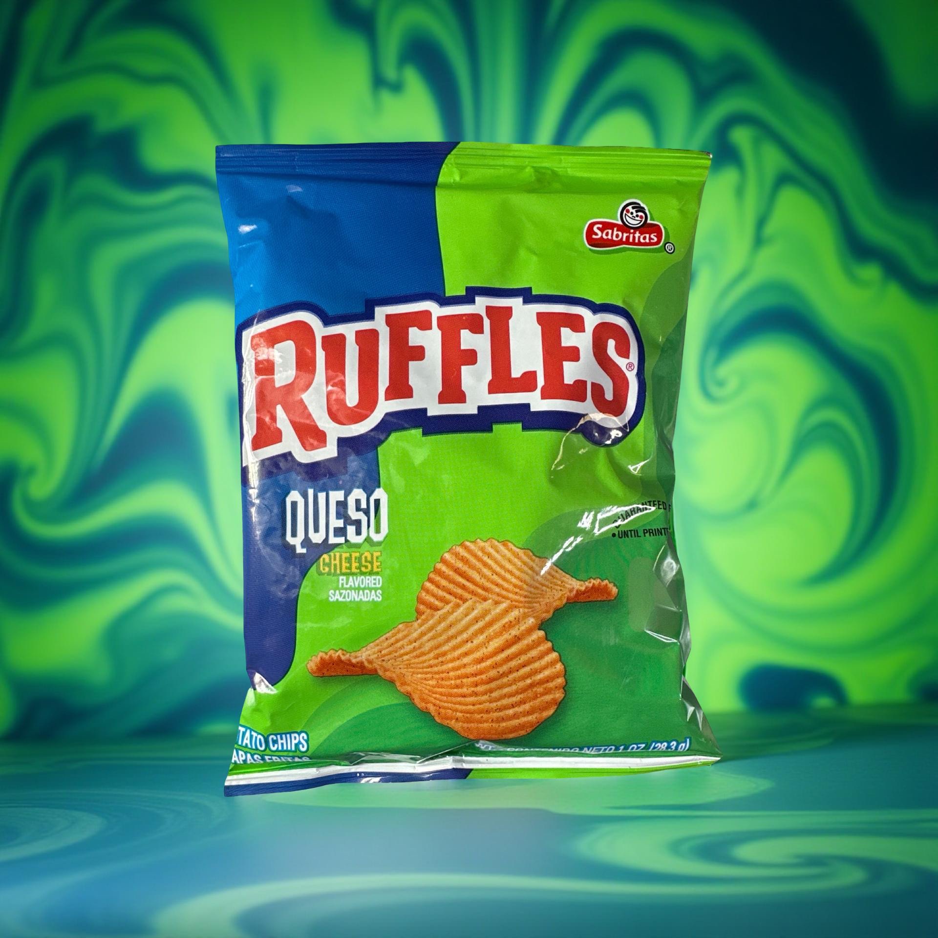Ruffles Queso Flavors Potato Chips With Ridges, 1 Oz, 10 Packs 2