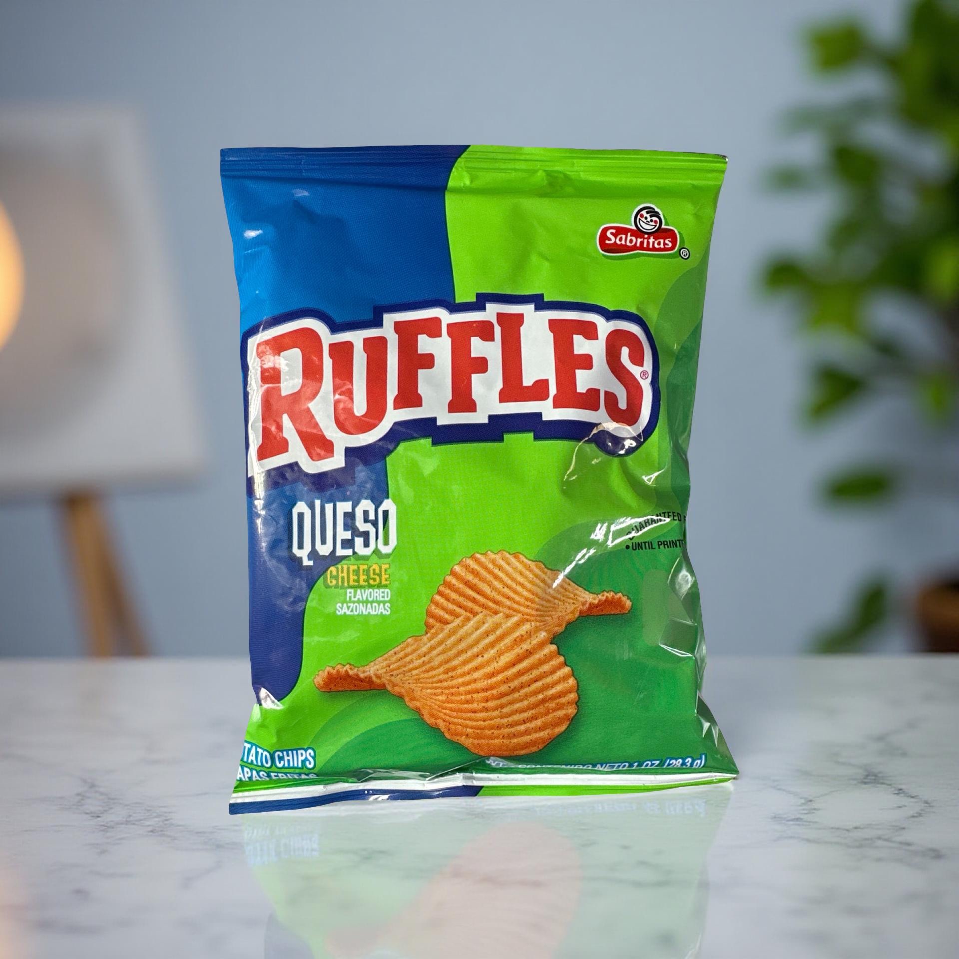Ruffles Queso Flavors Potato Chips With Ridges, 1 Oz, 10 Packs 3