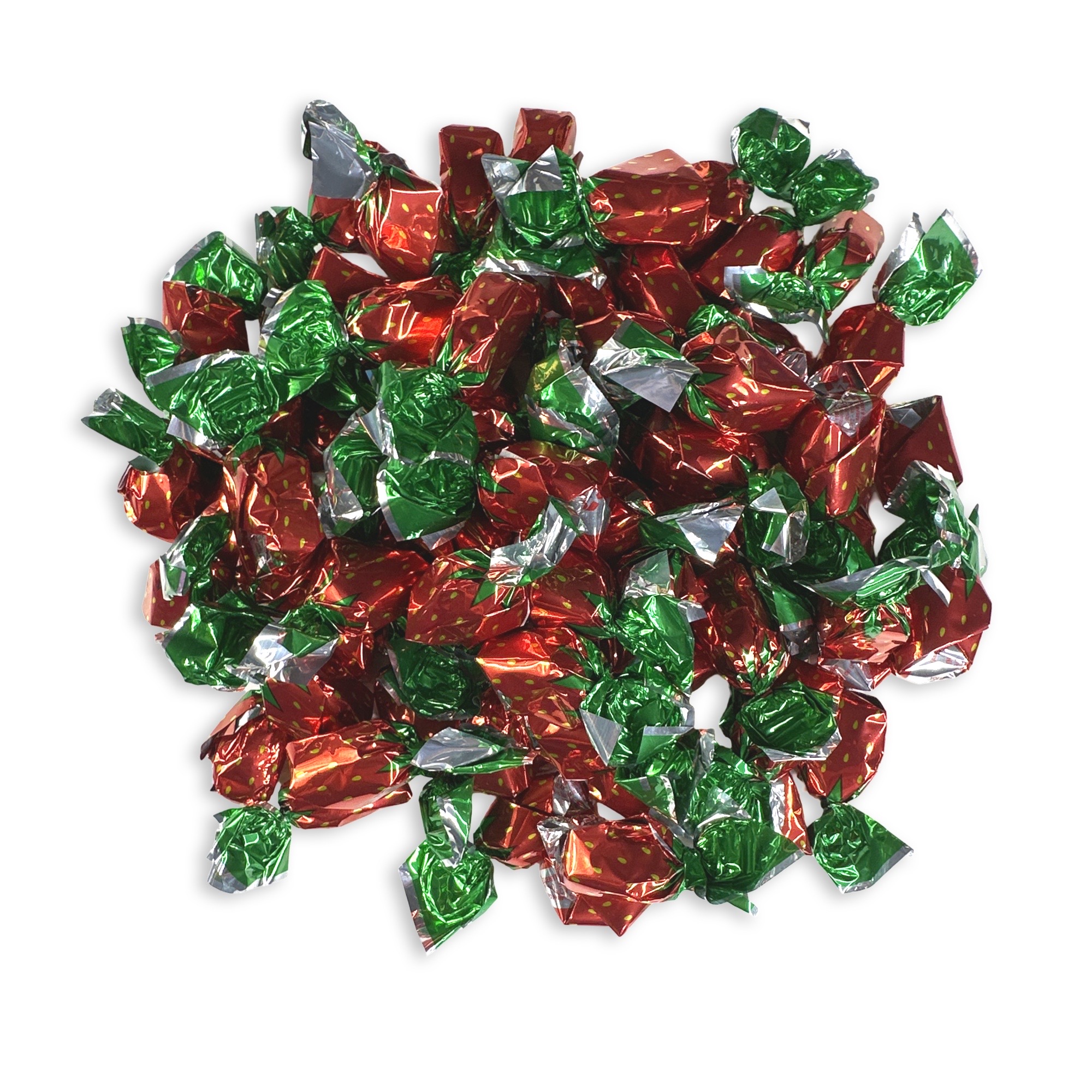 Strawberry Filled Nostalgic Grandma Candy | Classic Fruity Liquid Center Treats | 2 Bulk 8 Oz Tubs (1 Lb Total) 3