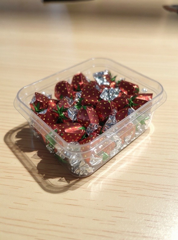 Strawberry Filled Nostalgic Grandma Candy | Classic Fruity Liquid Center Treats | 2 Bulk 8 Oz Tubs (1 Lb Total) 5