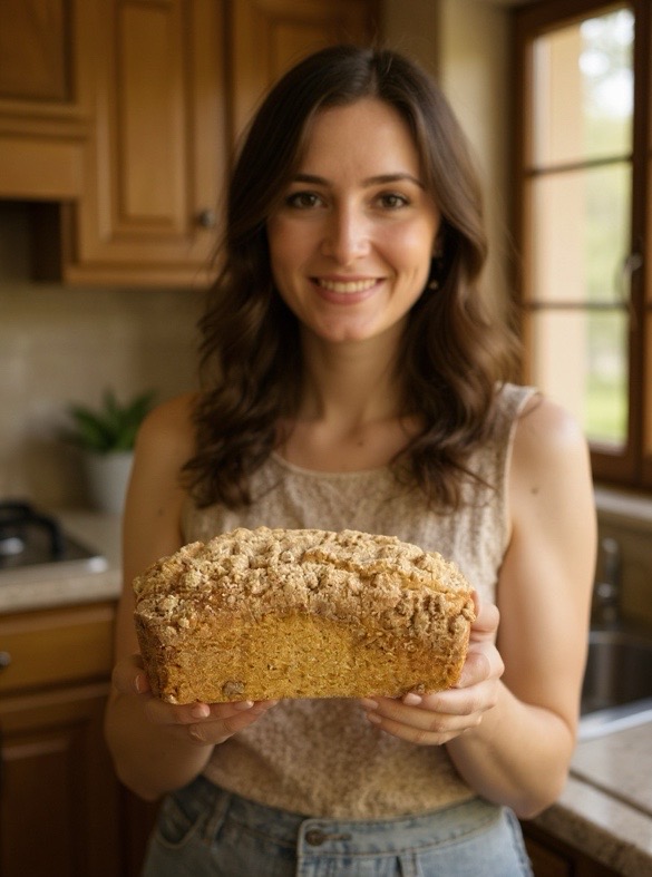 Carlotta's Bakery Authentic Tradition New York Loaf Coffee Pound Cakes (1 lb. Apple Cinnamon Crumb) 2