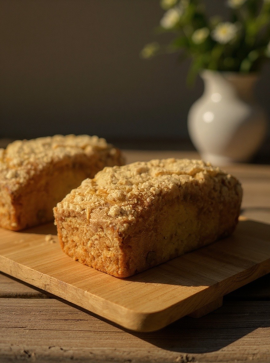 Carlotta's Bakery Authentic Tradition New York Loaf Coffee Pound Cakes (1 lb. Apple Cinnamon Crumb) 7