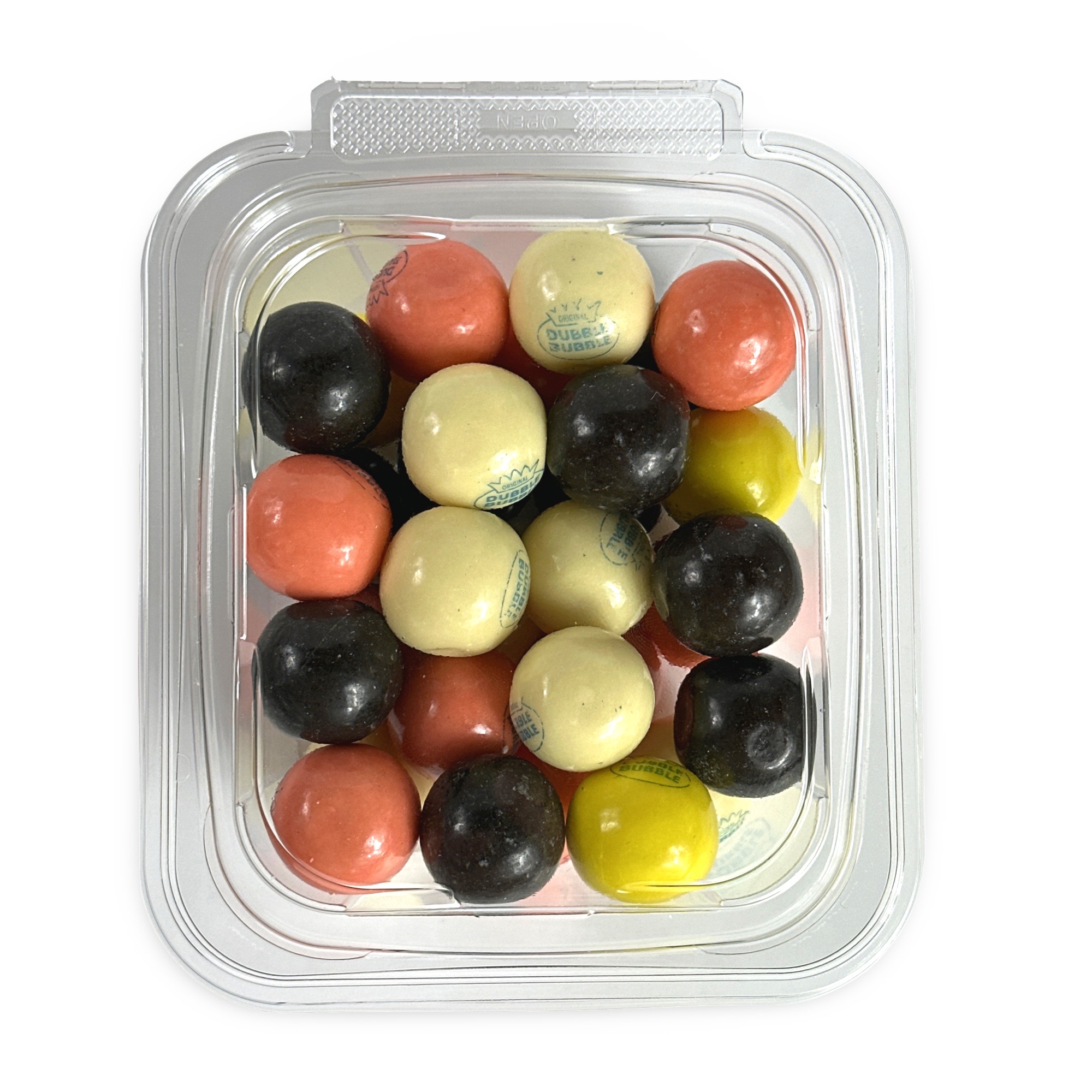 Dubble Bubble Retro Nostalgic Banana Split Gumballs Chewing gum Candy, 2 Tubs, ~1lb. 3