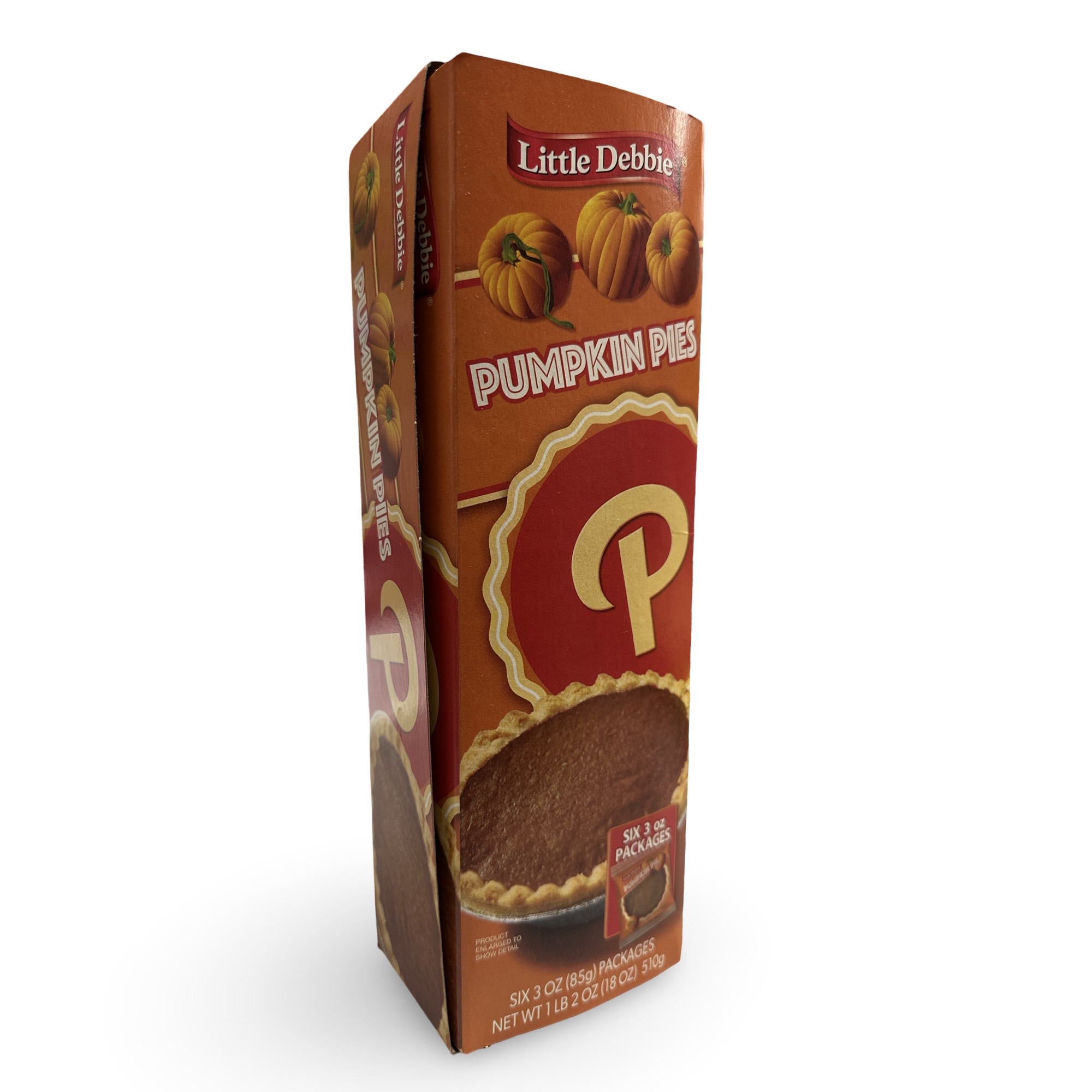 Little Debbie Pumpkin Pie Snack Cakes, 6 Per Pack 2