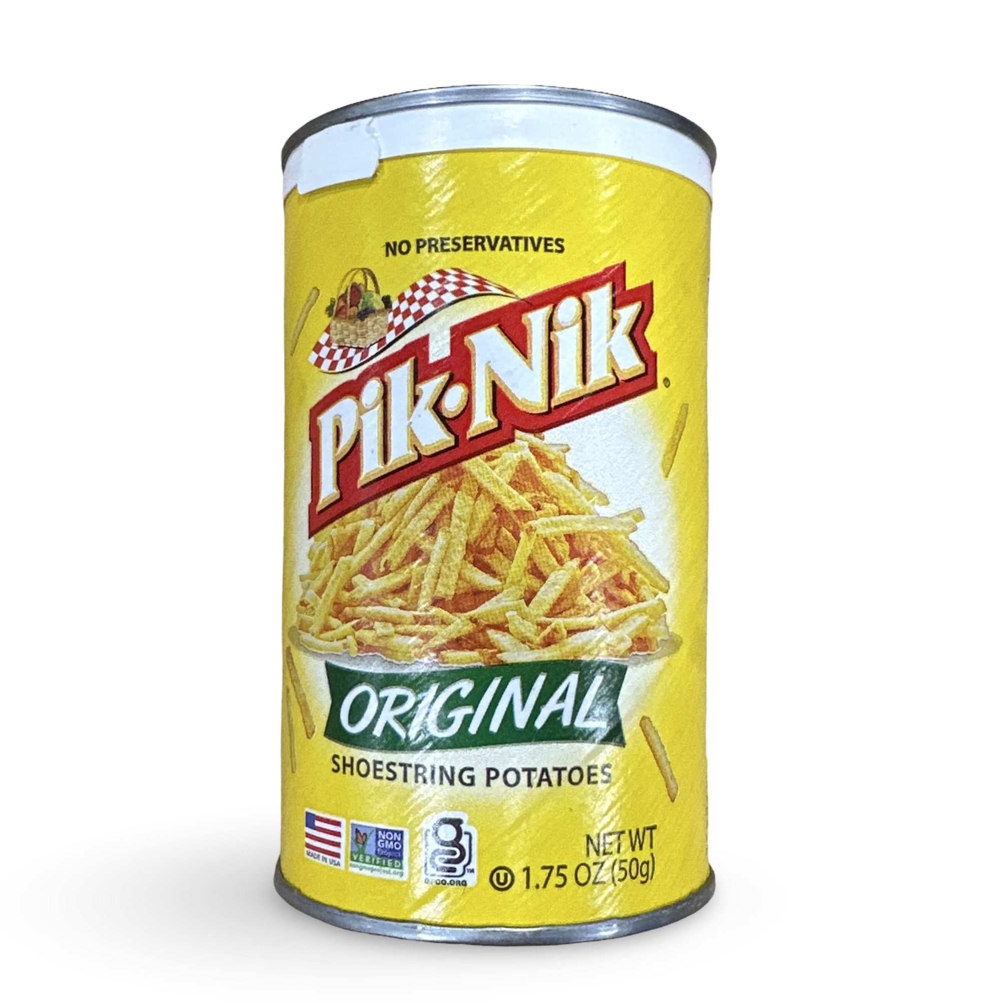 Pik Nik Nostalgic Shoestring Potato Sticks, Original, 10 Total