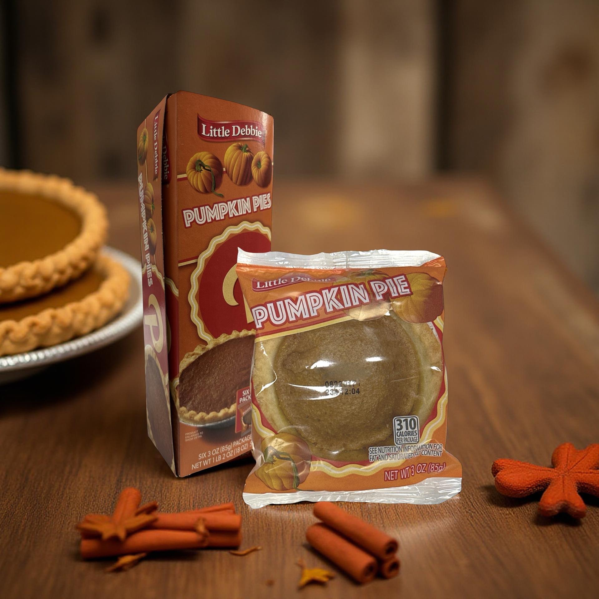 Little Debbie Pumpkin Pie Snack Cakes, 6 Per Pack 3