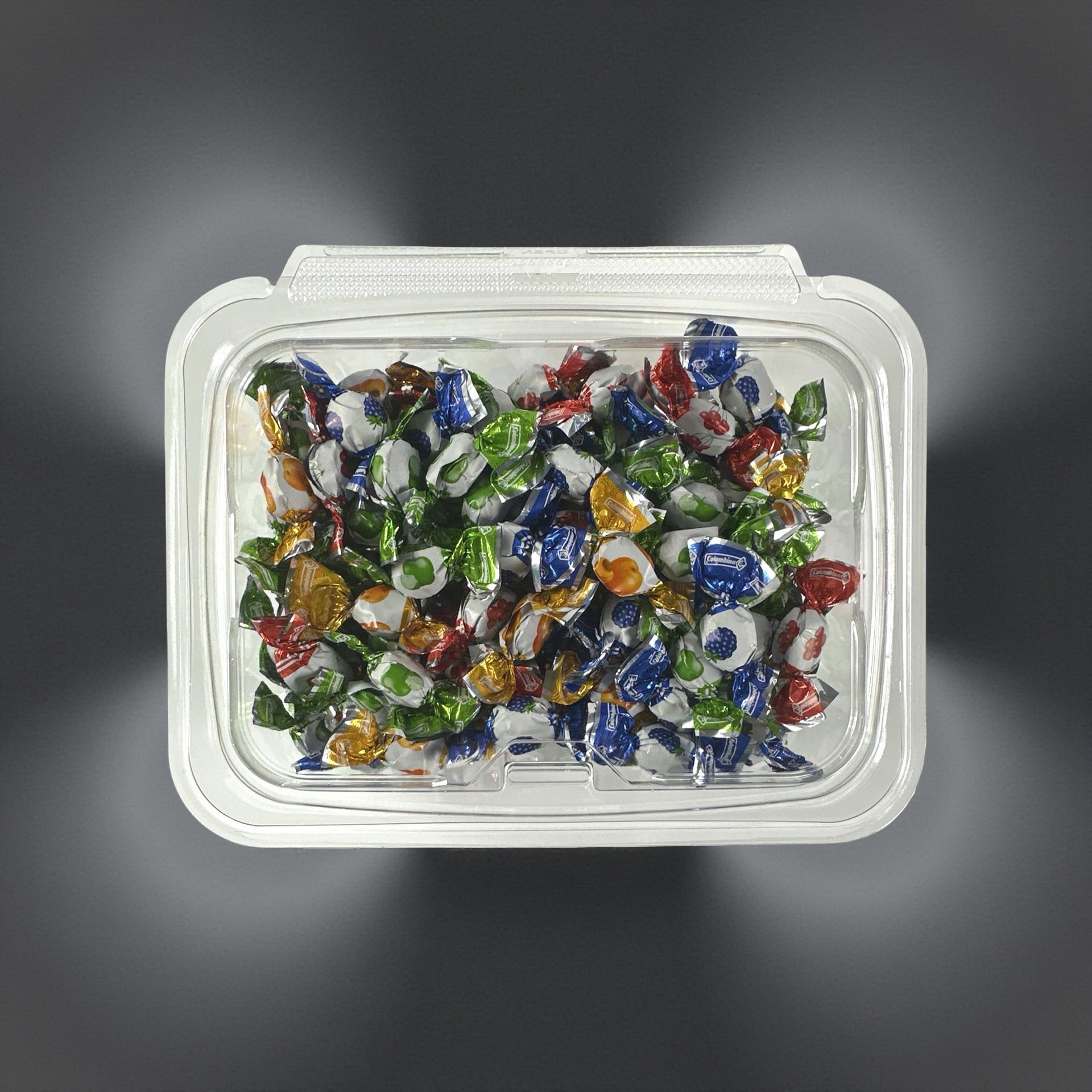 Mixed Flavor Delicate Mini Fruit Drops Nostalgic Grandma Candy | Cherry, Green Apple, Blackberry and Peach | 2 Bulk 8 Oz Tubs (1 Lb Total) 4