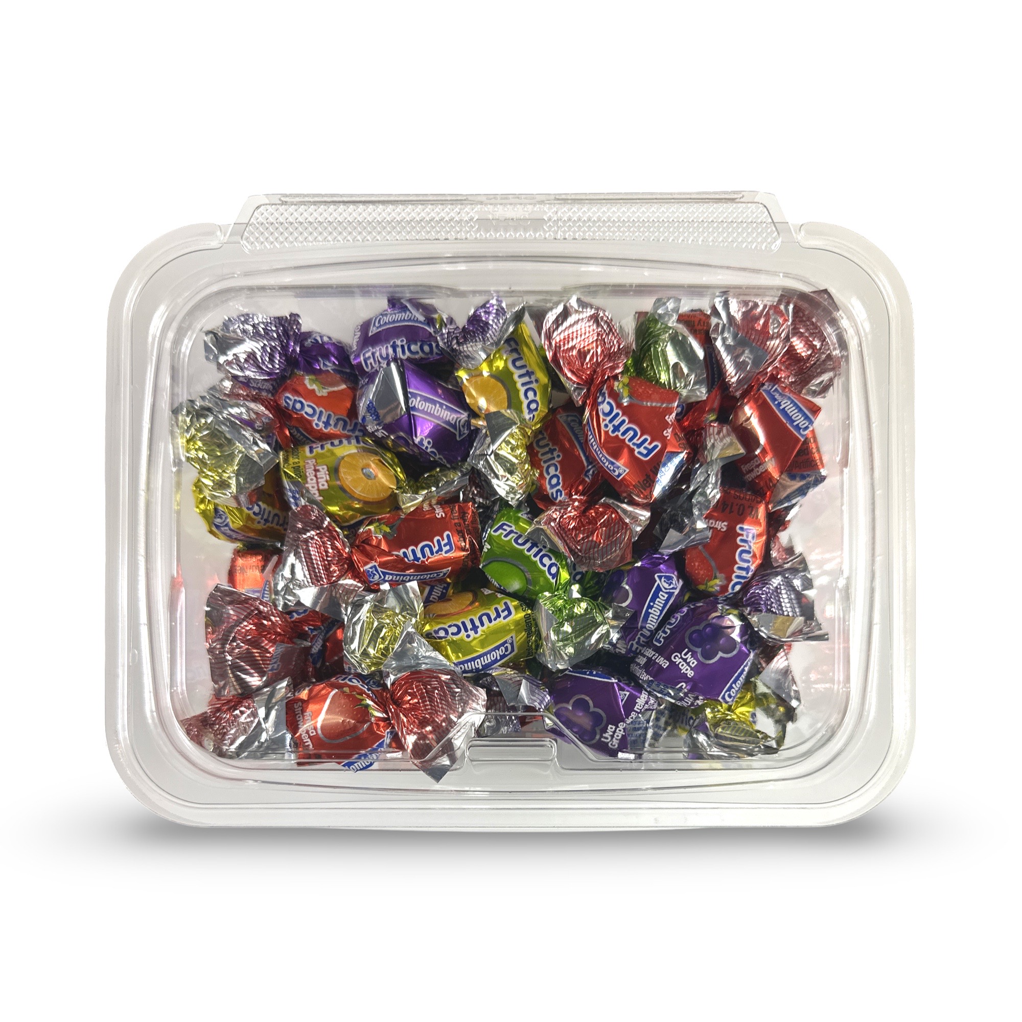 Mixed Fruit Filled Nostalgic Grandma Candy | Classic Apple, Pineapple, Grape and Strawberry Fruity Liquid Center Treats | 2 Bulk 8 Oz Tubs (1 Lb Total) 3