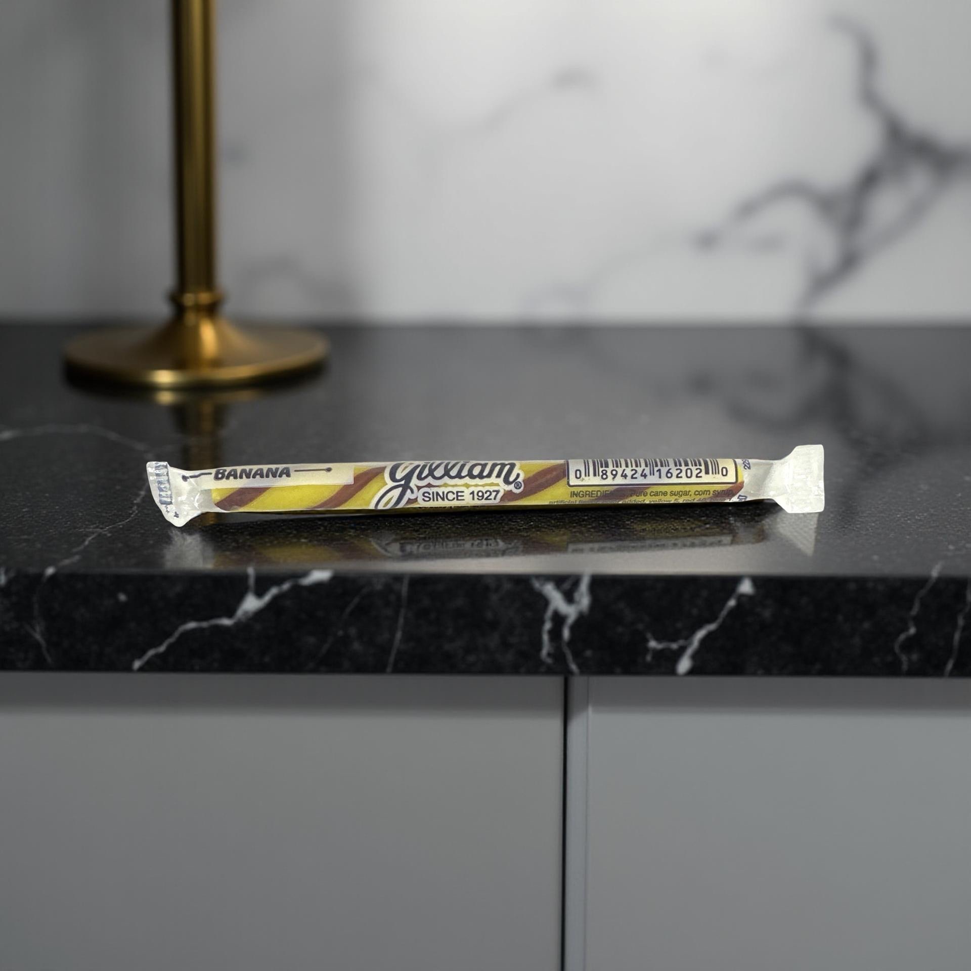 Gilliam Nostalgic Banana Candy Sticks – Classic Retro Sweet Treats (20 Count) 3