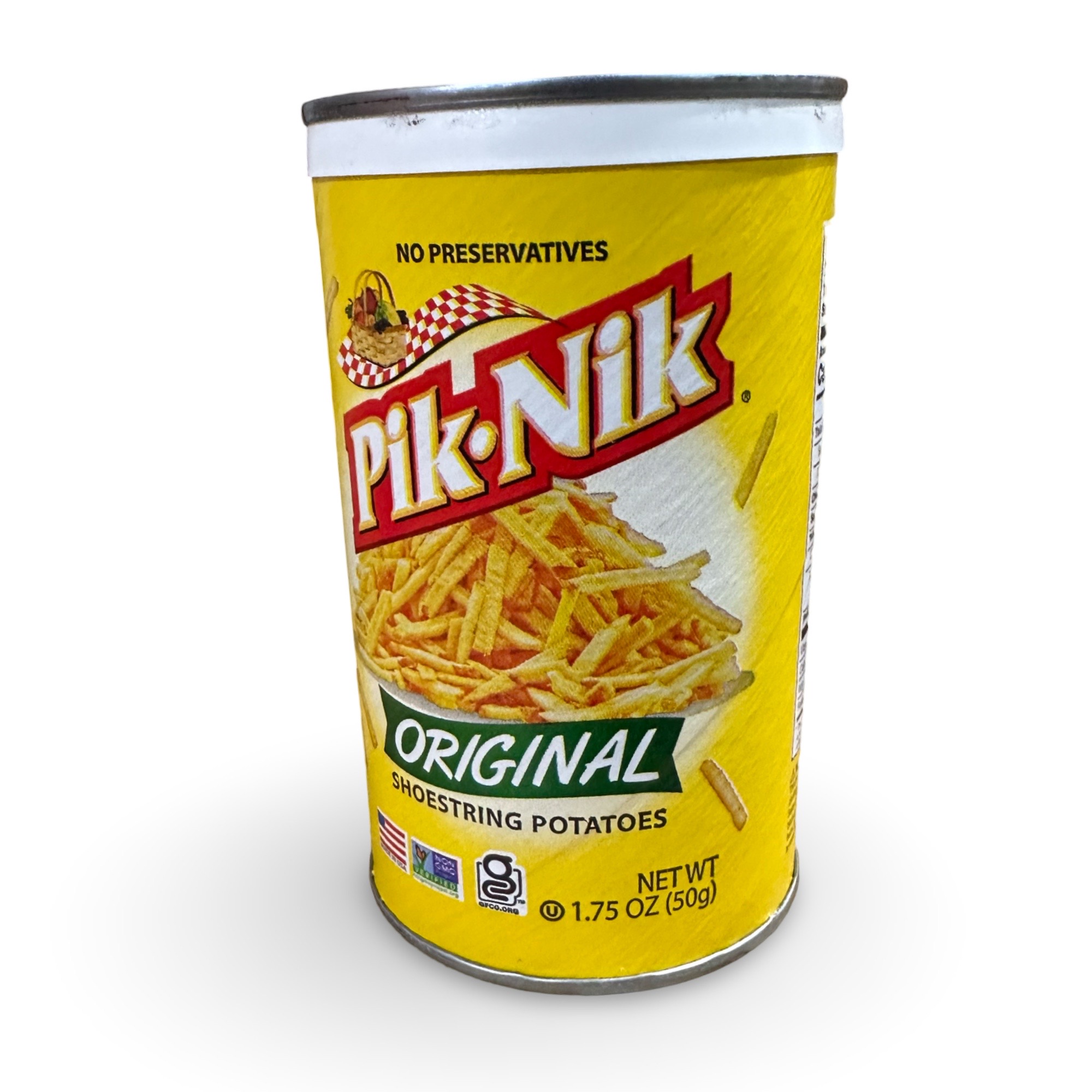 Pik Nik Nostalgic Shoestring Potato Stick Snacks Variety Pack Featuring Ketchup, Salt & Vinegar, Original, Fabulous, and Cheddar, 2 Each, 10 Total 3