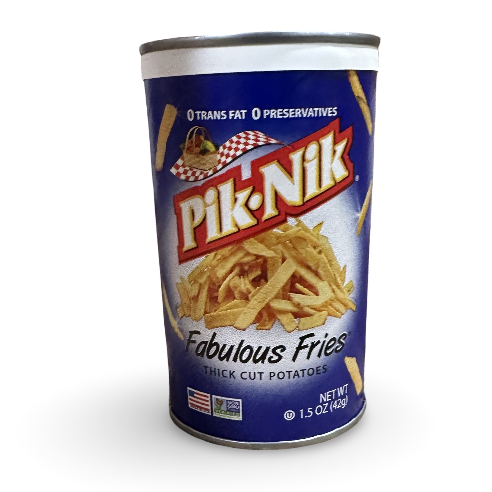 Pik Nik Nostalgic Shoestring Potato Stick Snacks Variety Pack Featuring Ketchup, Salt & Vinegar, Original, Fabulous, and Cheddar, 2 Each, 10 Total 5