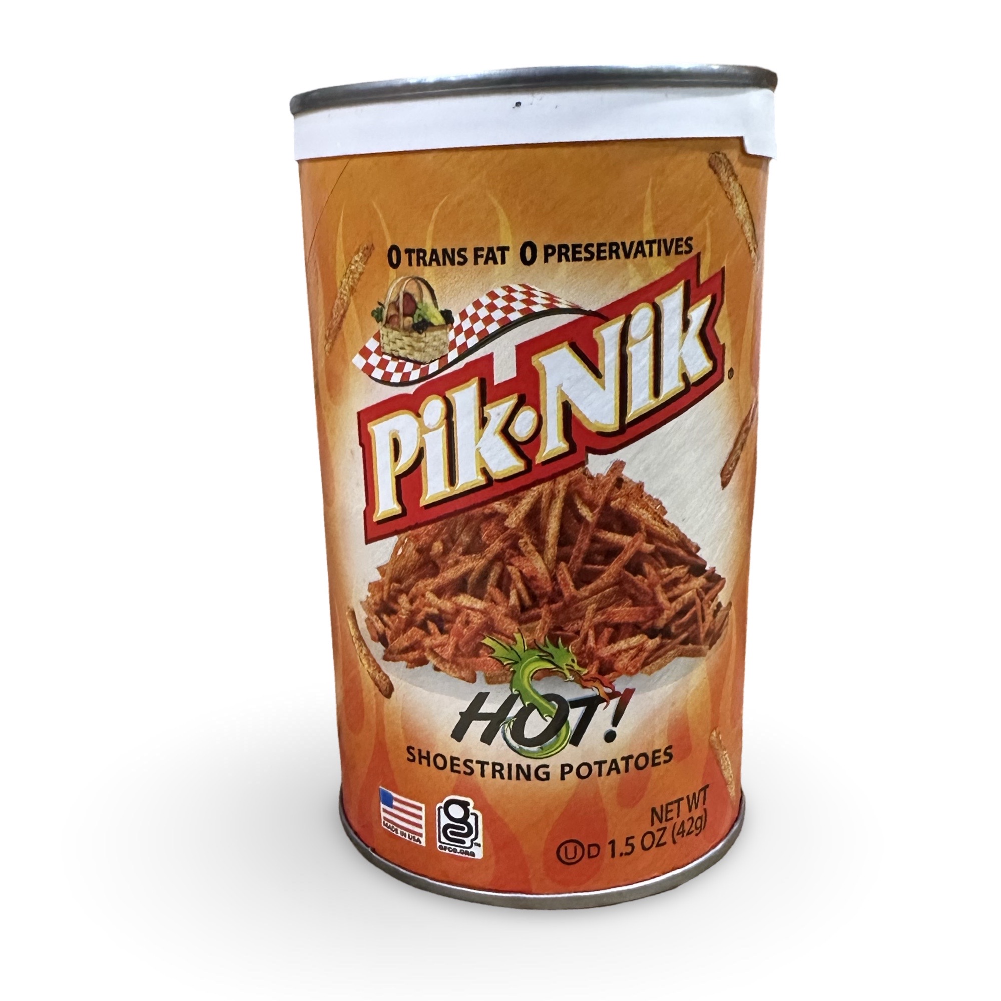 Pik Nik Nostalgic Shoestring Potato Stick Snacks Variety Pack Featuring Ketchup, Salt & Vinegar, Original, Fabulous, and Cheddar, 2 Each, 10 Total 7