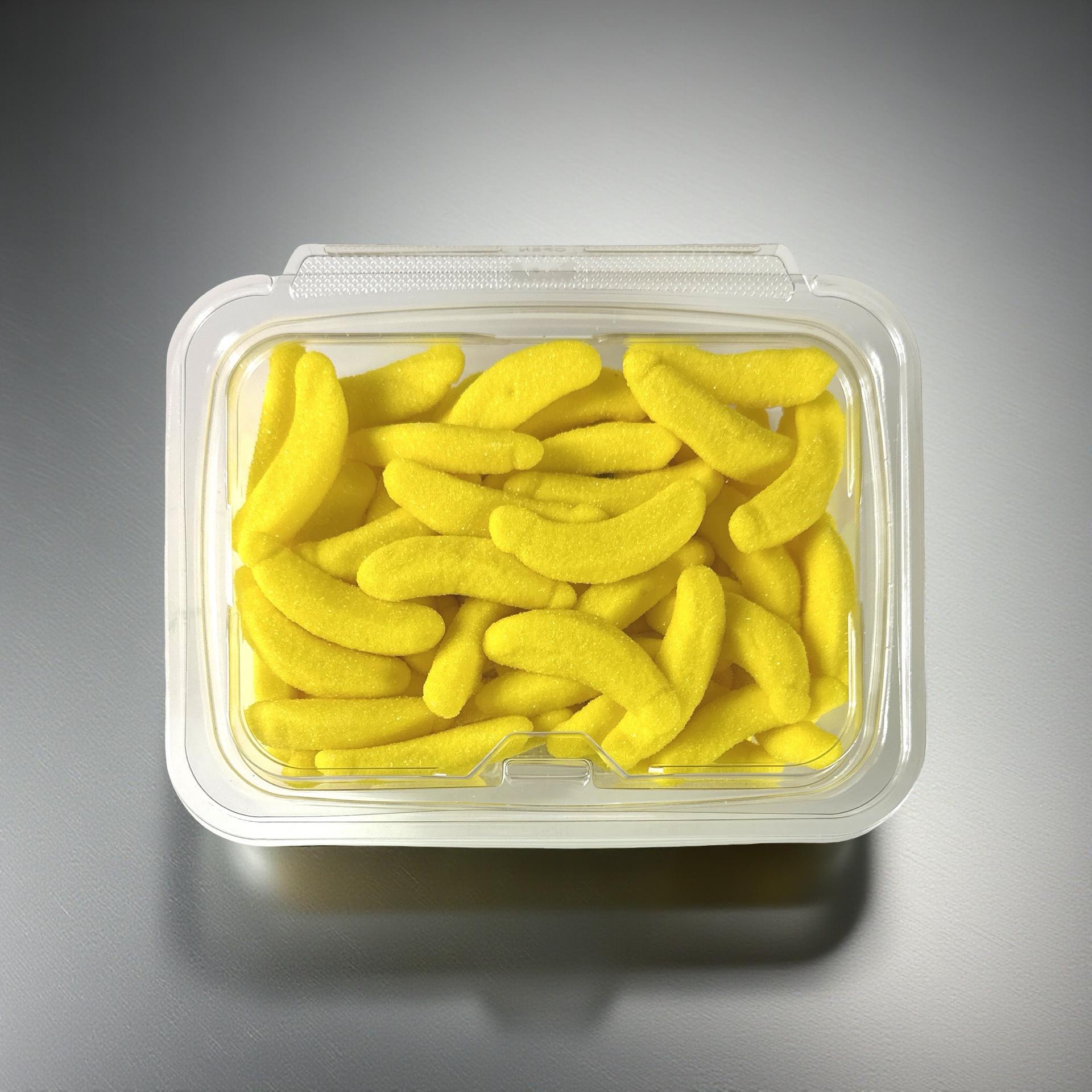 Chewy Banana Shaped Gummy Candy, Bulk Party Tub, 12 Oz 5