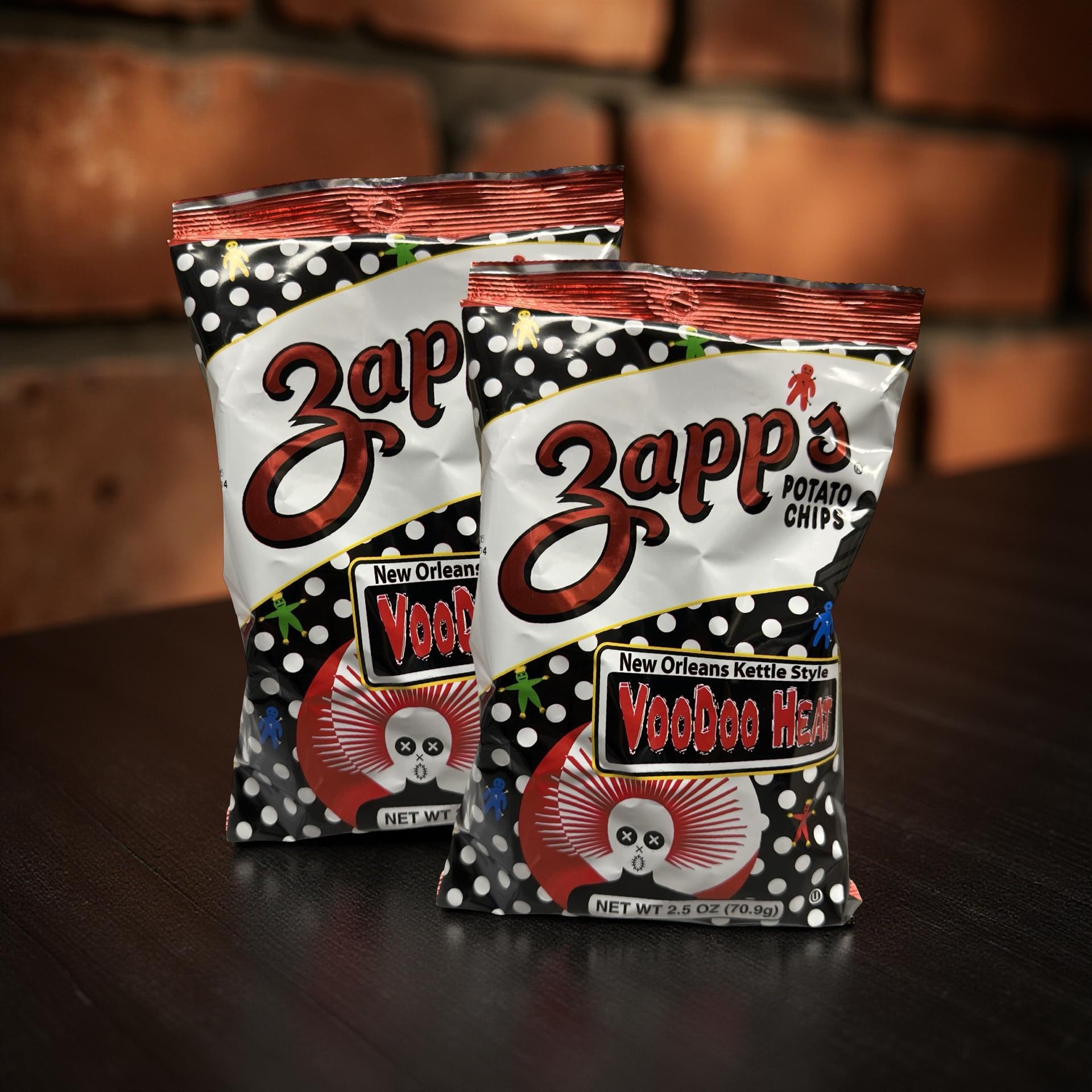 Zapp's New Orleans Voodoo Heat Kettle Chips, 2.5 Oz, 2 Bags 3