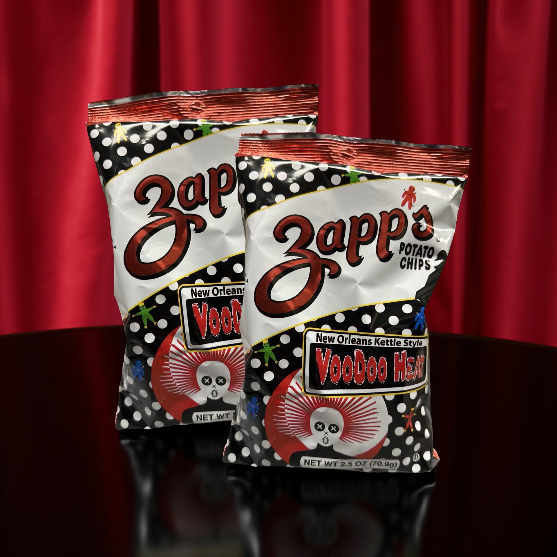 Zapp's New Orleans Voodoo Heat Kettle Chips, 2.5 Oz, 2 Bags 5