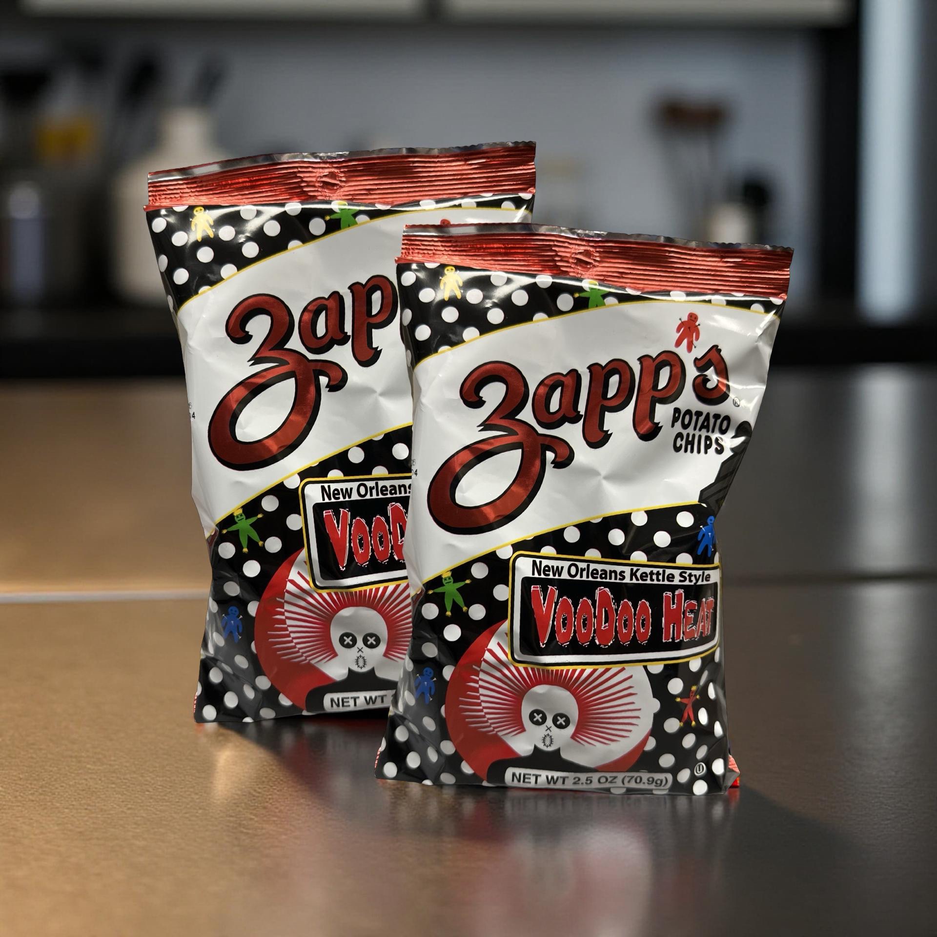 Zapp's New Orleans Voodoo Heat Kettle Chips, 2.5 Oz, 2 Bags 4