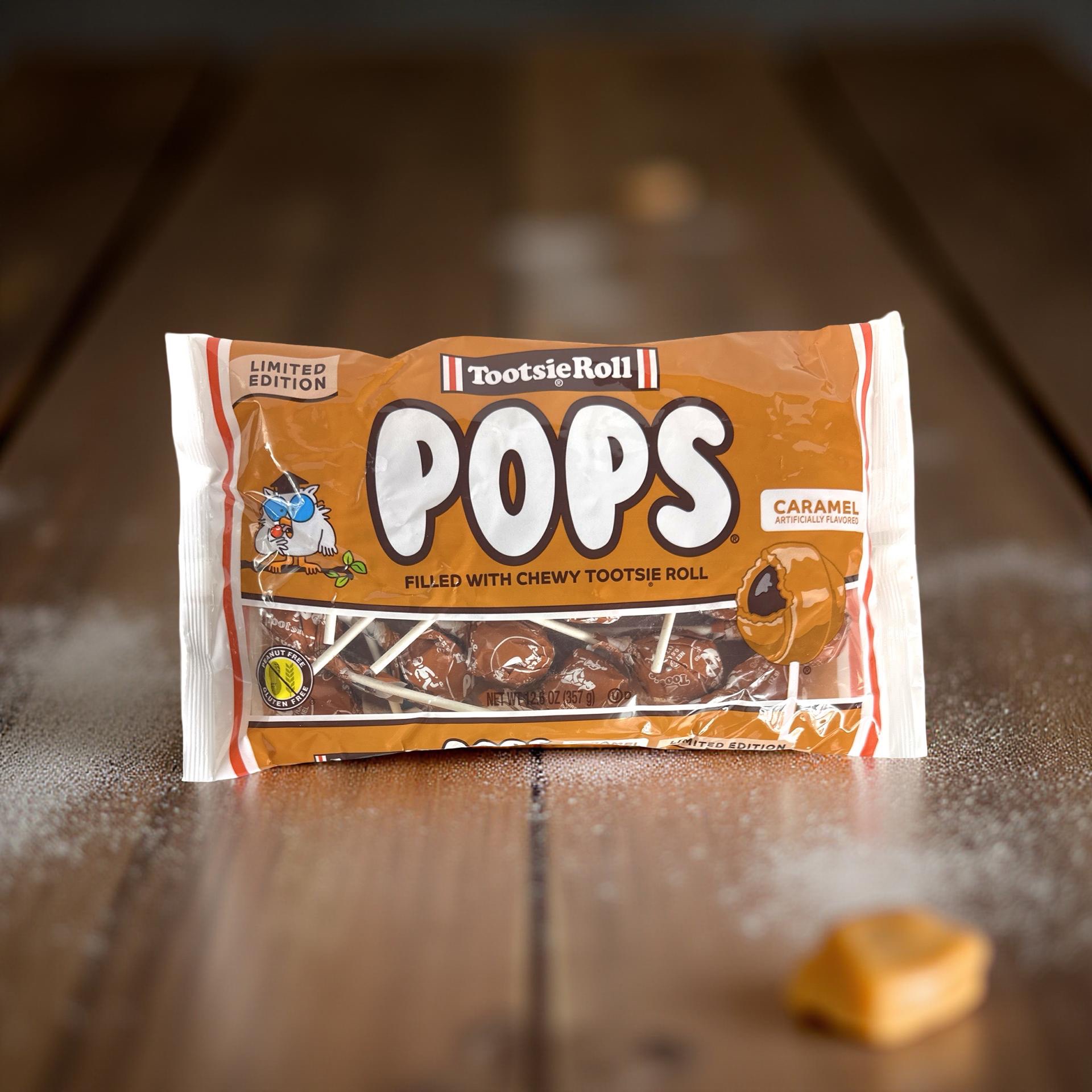 Tootsie Roll Limited Edition Caramel Pops, 12.46 Oz Laydown Bag 2