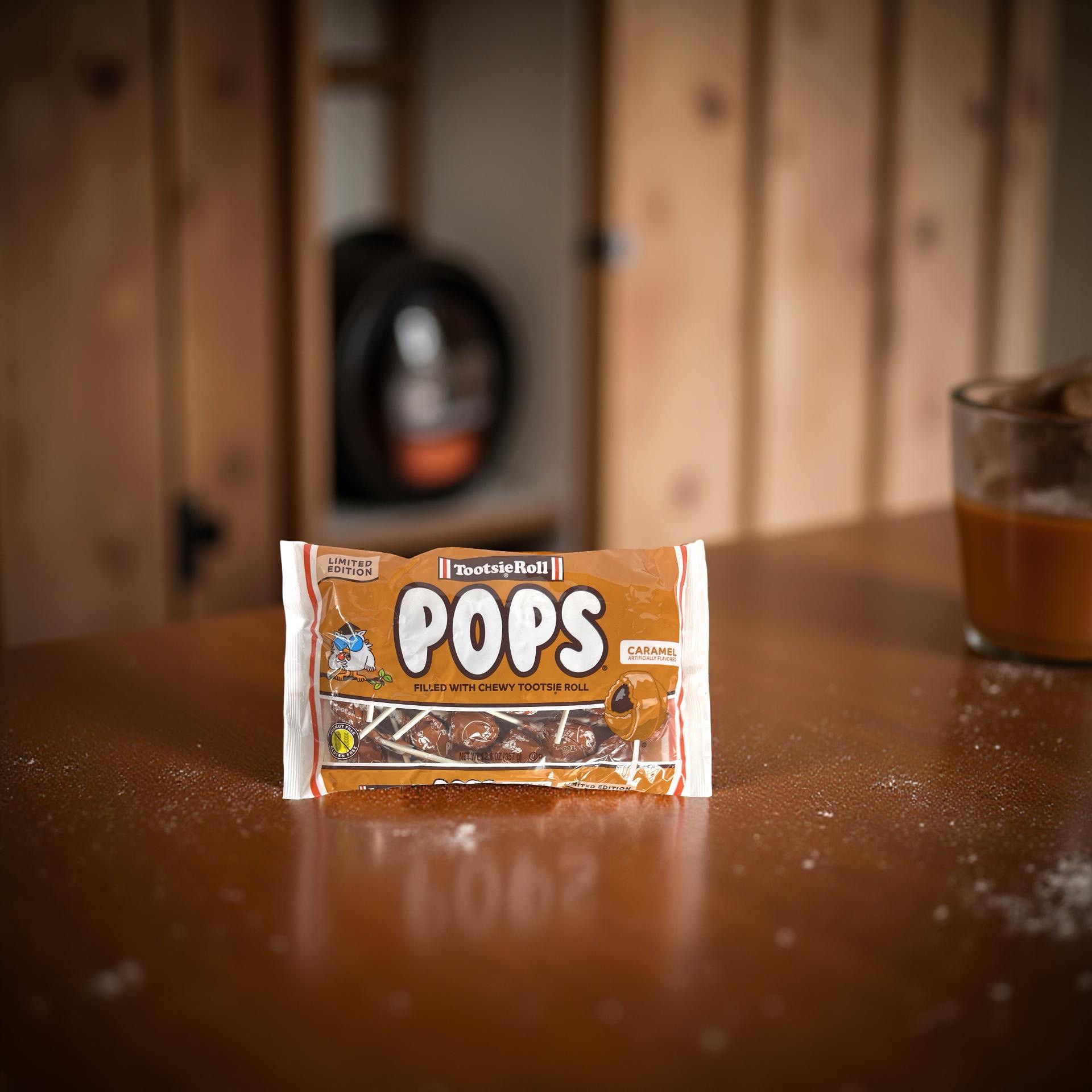 Tootsie Roll Limited Edition Caramel Pops, 12.46 Oz Laydown Bag 3