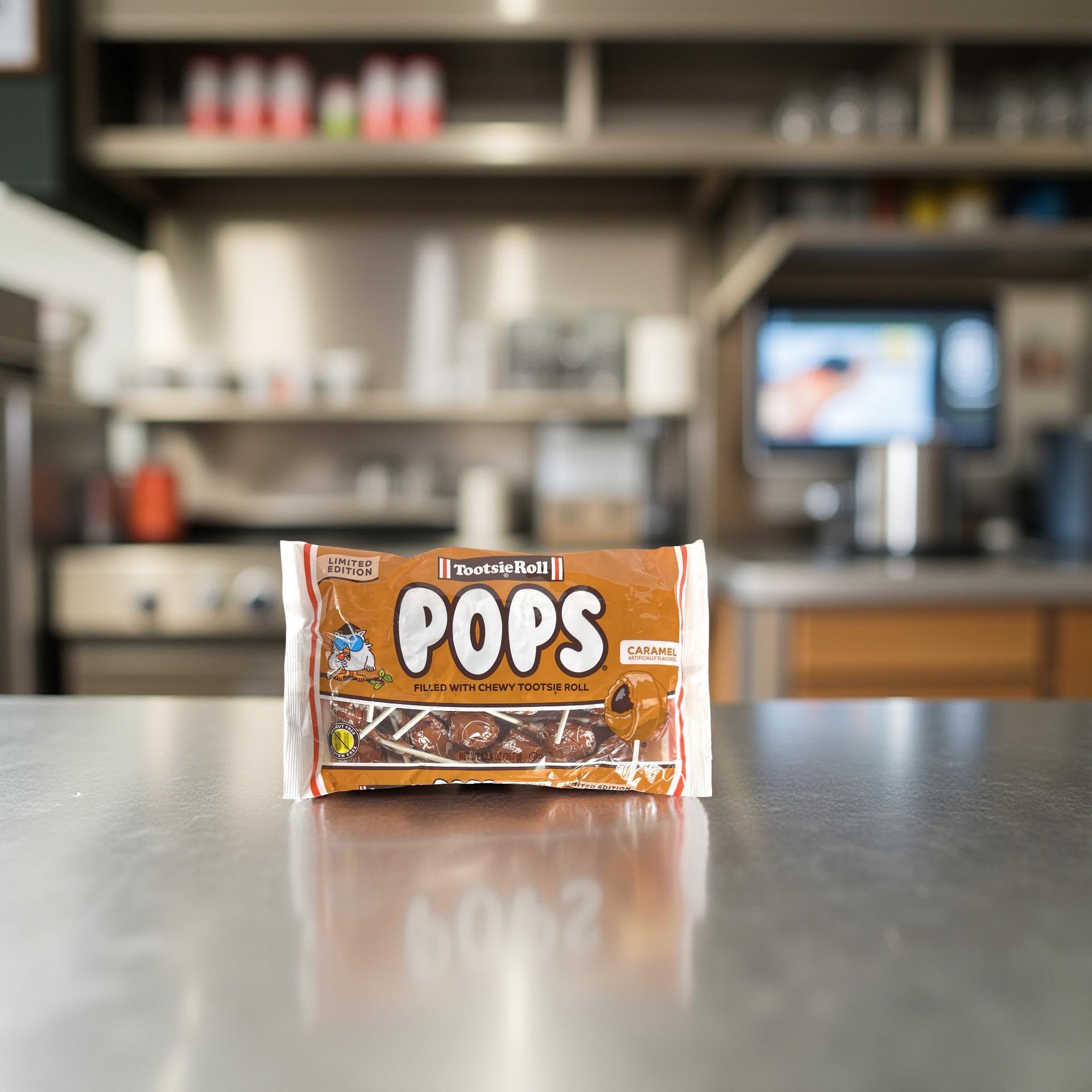 Tootsie Roll Limited Edition Caramel Pops, 12.46 Oz Laydown Bag 5