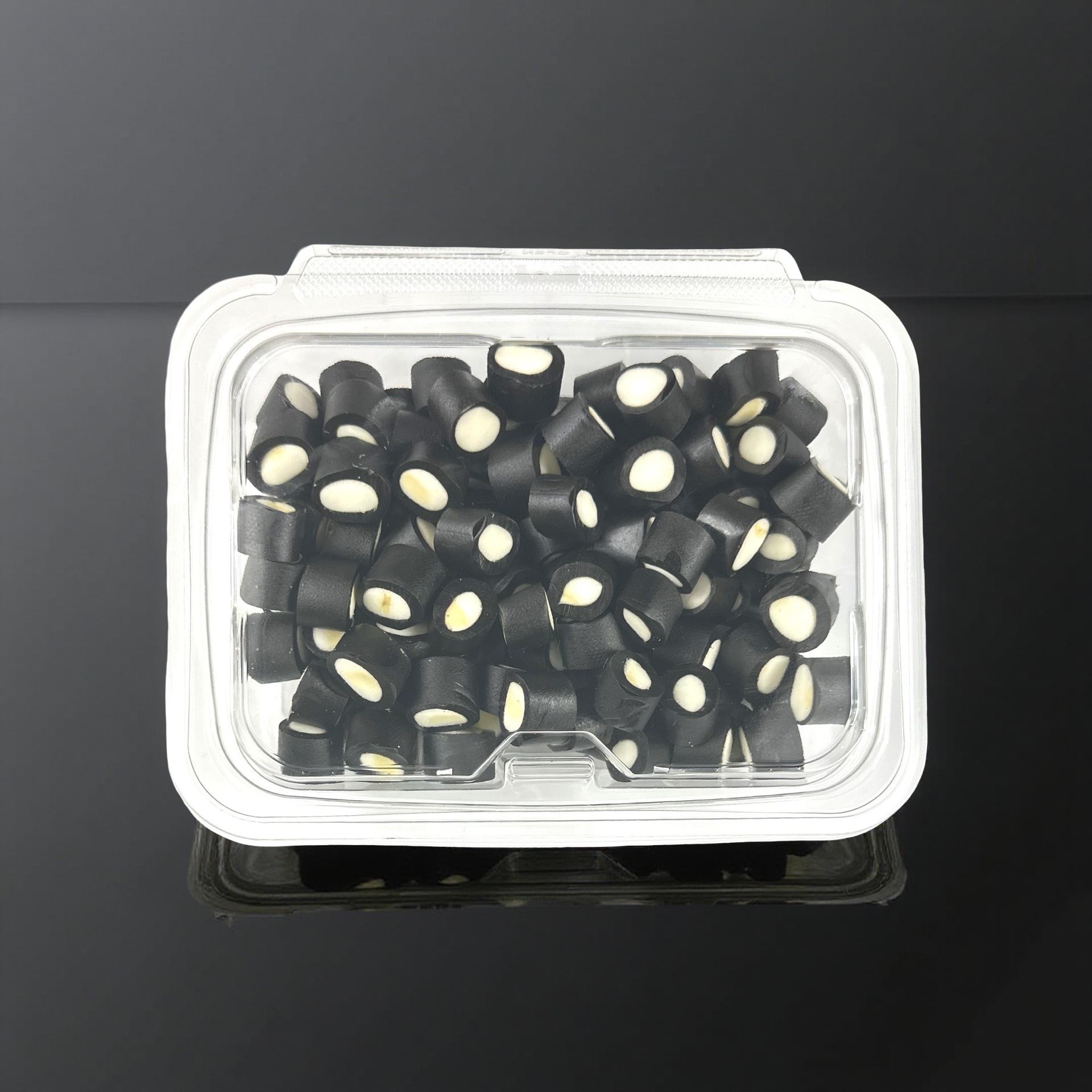 Imported Authentic Finnish Licorice Candy, Mint Filled Round Licorice, 1 Lb Tub, Limited Batch 3