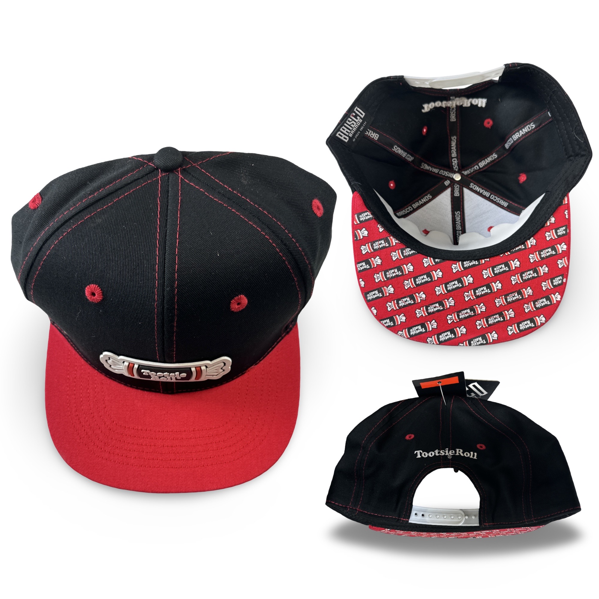 Nostalgic Tootsie Roll Candy Themed Sport Hat, Officially Licensed, One Size Adjustable