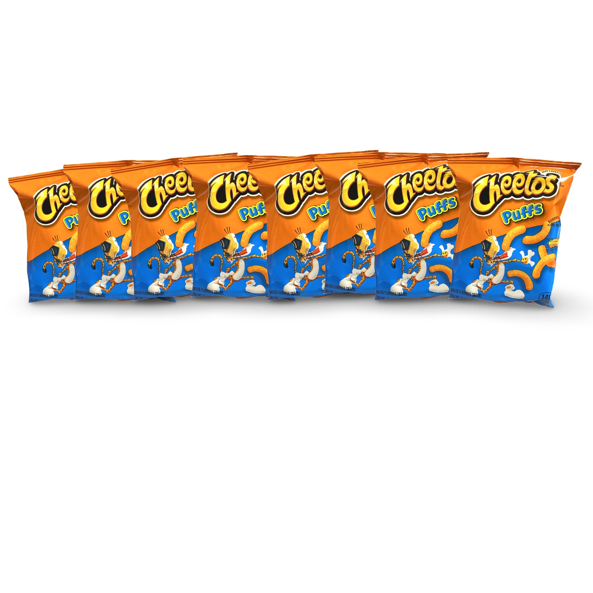 Cheetos Jumbo Puffs Cheese Flavored Snack, 0.875 Ounce, 8 Bags 3