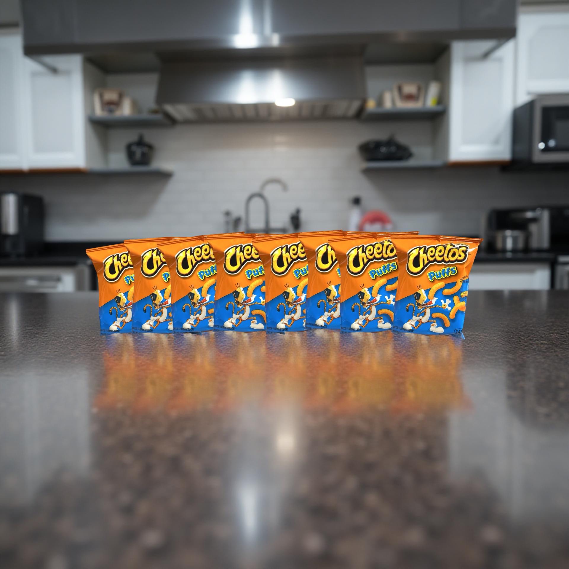 Cheetos Jumbo Puffs Cheese Flavored Snack, 0.875 Ounce, 8 Bags 6