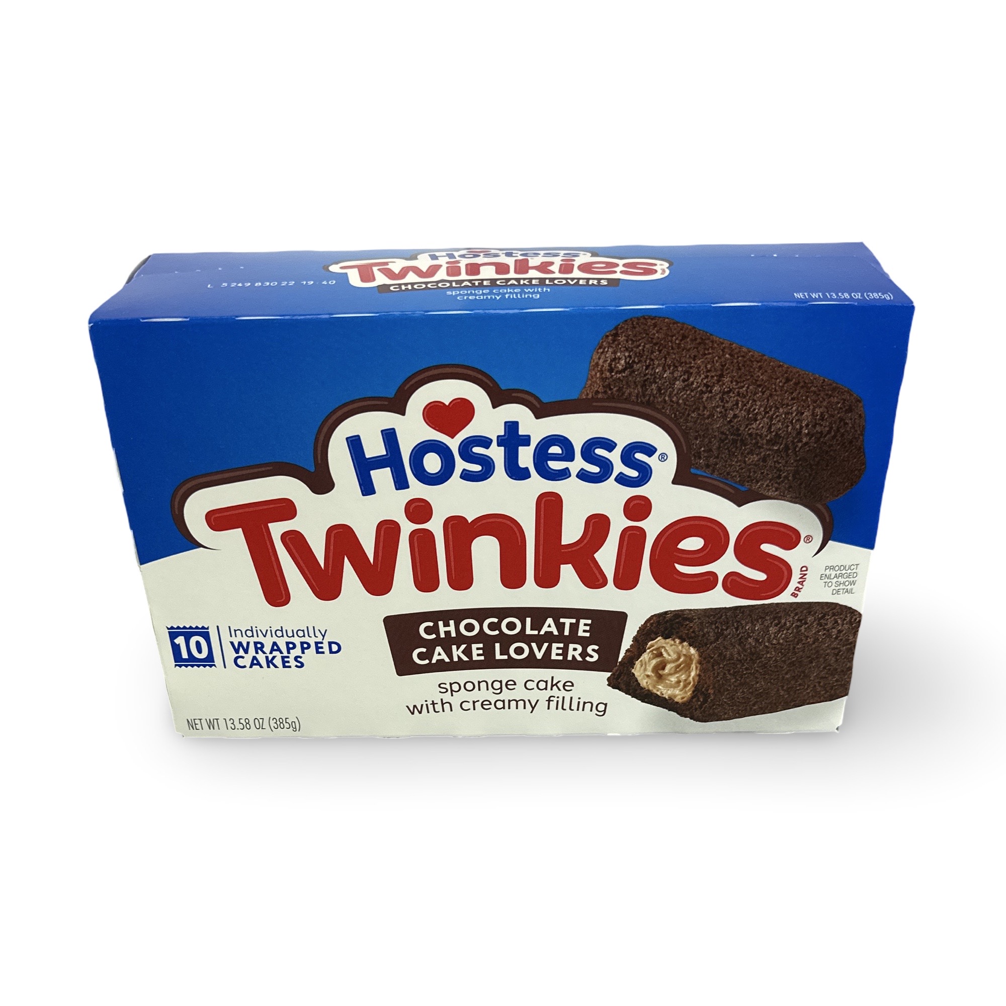Hostess Snack Cakes Multipack Box, Chocolate Twinkies, 10 Count Box