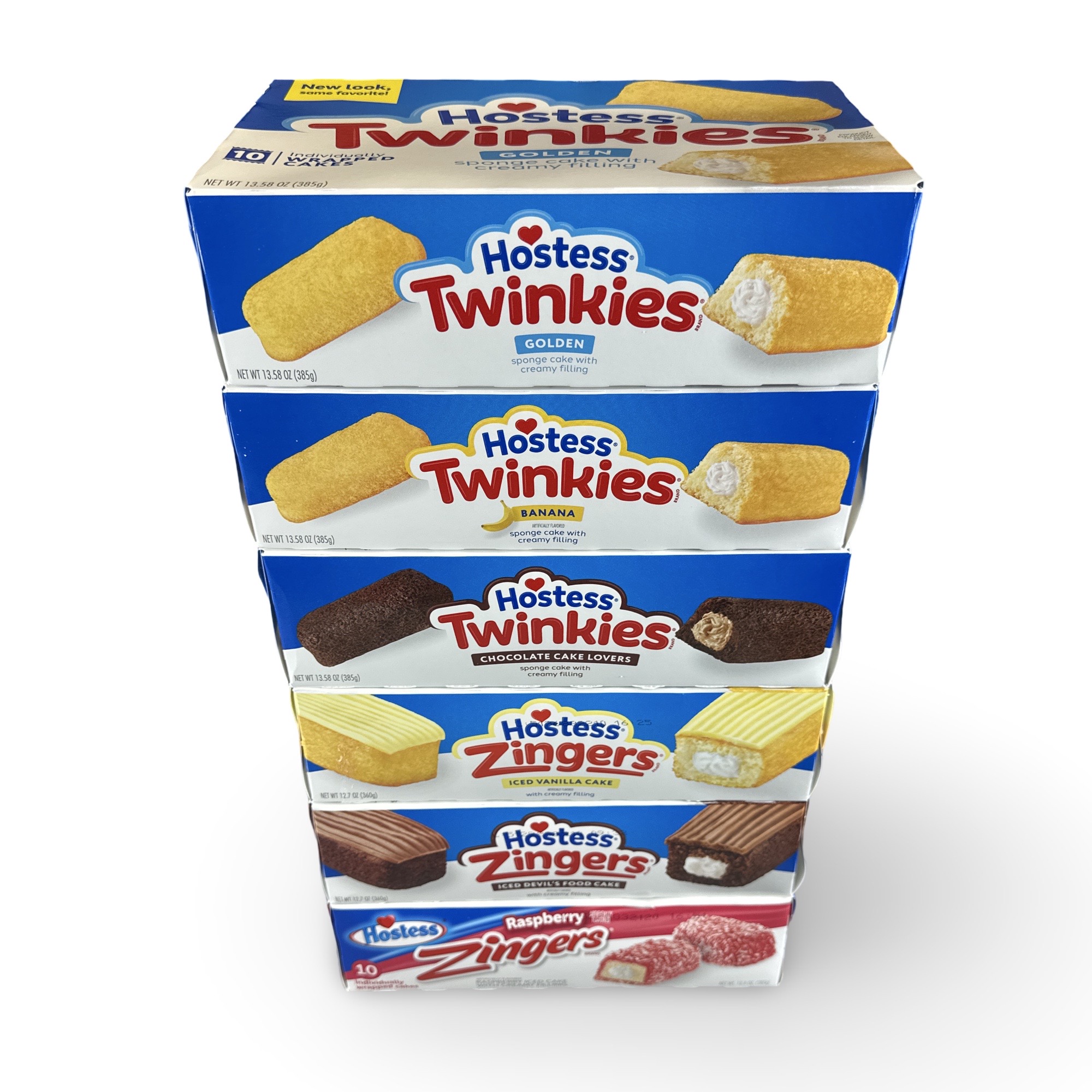 Hostess 10 Box Snack Cake Care Package Variety Featuring All Cupcakes, Twinkies and Zingers, 92 Total Cakes 5