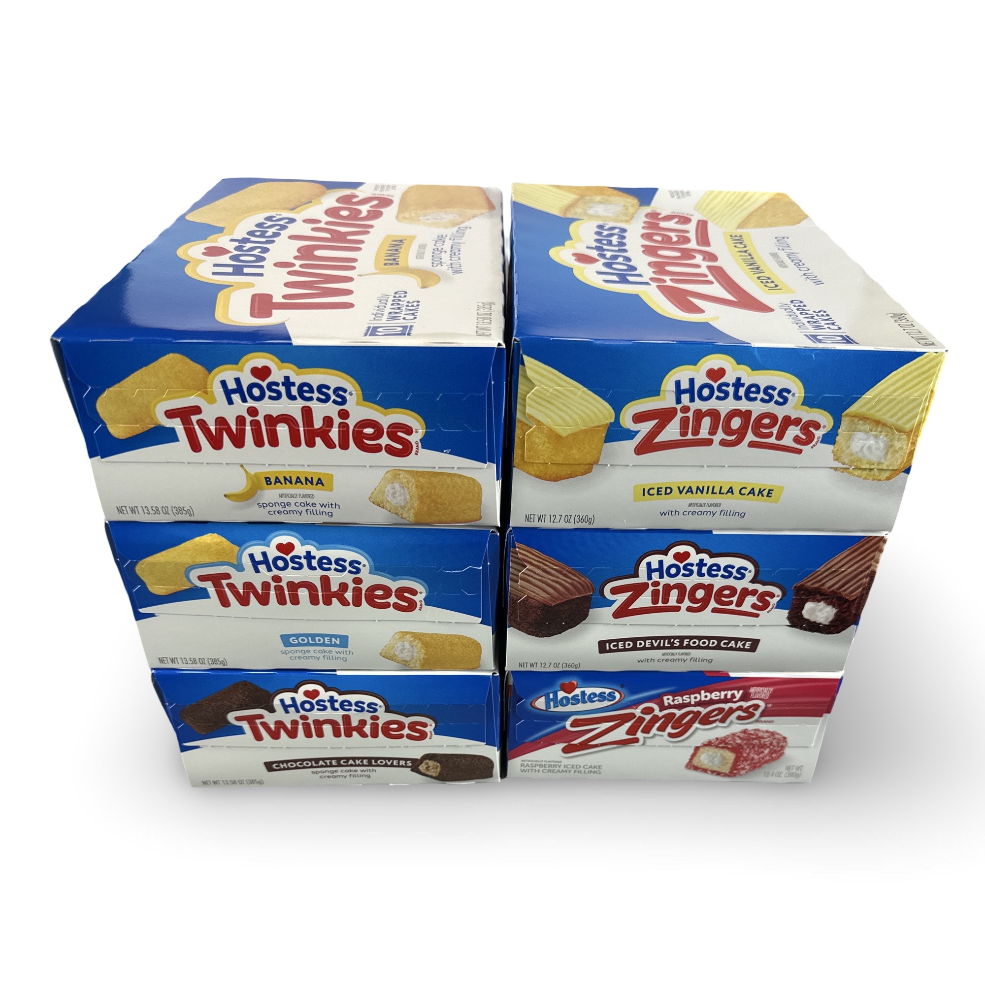 Hostess 10 Box Snack Cake Care Package Variety Featuring All Cupcakes, Twinkies and Zingers, 92 Total Cakes 6
