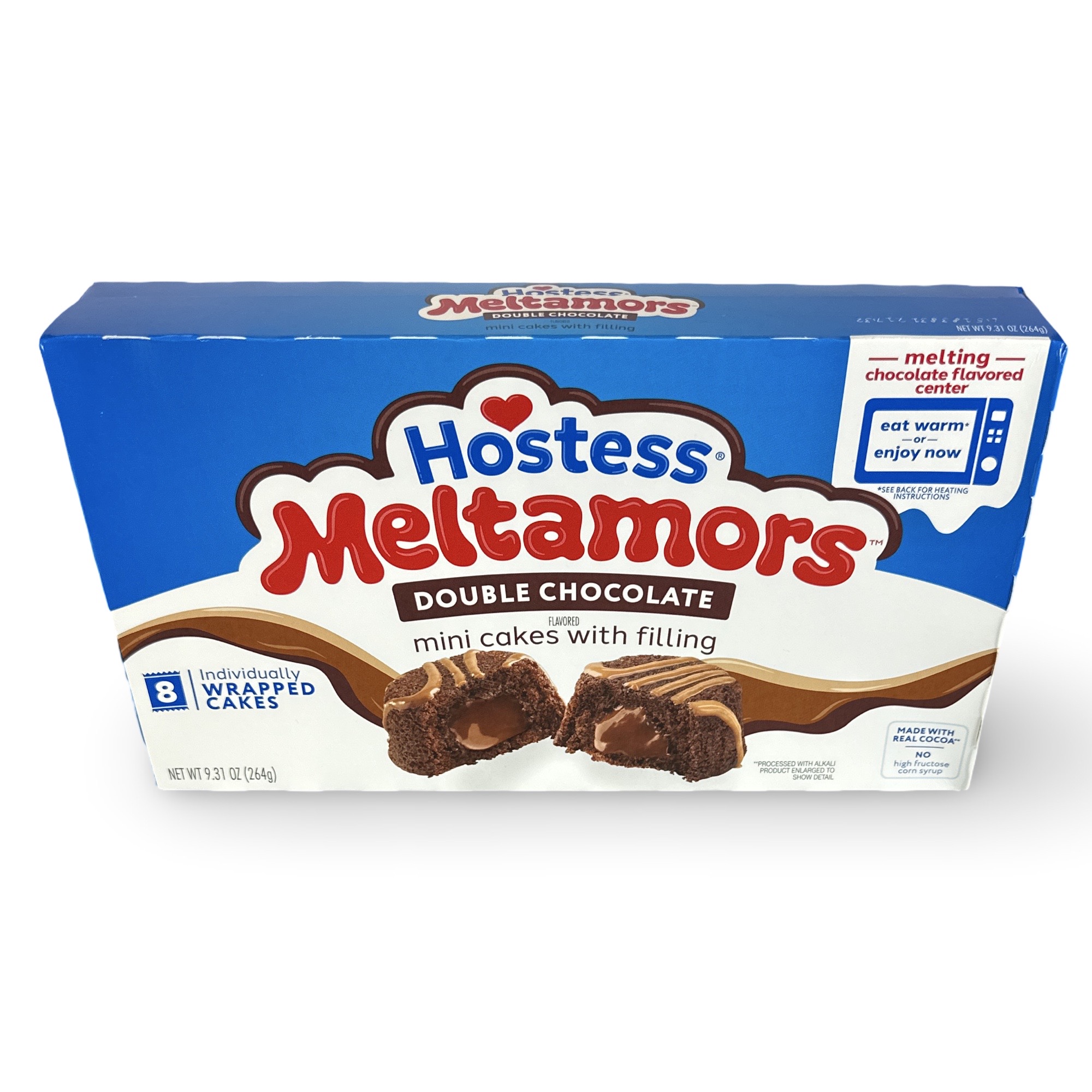 Hostess Snack Cakes Multipack Box, Chocolate Meltamors, 8 Count Box
