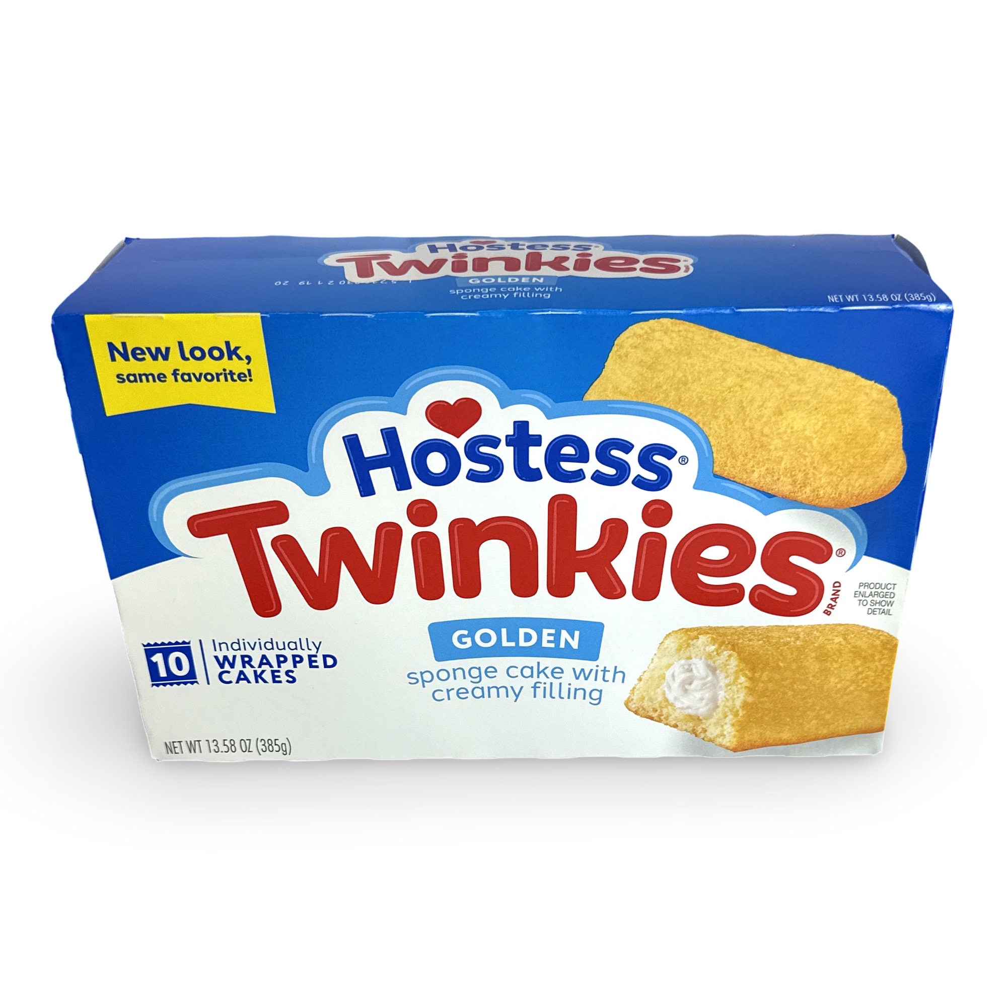 Hostess Snack Cakes Multipack Box, Original Twinkies, 10 Count Box