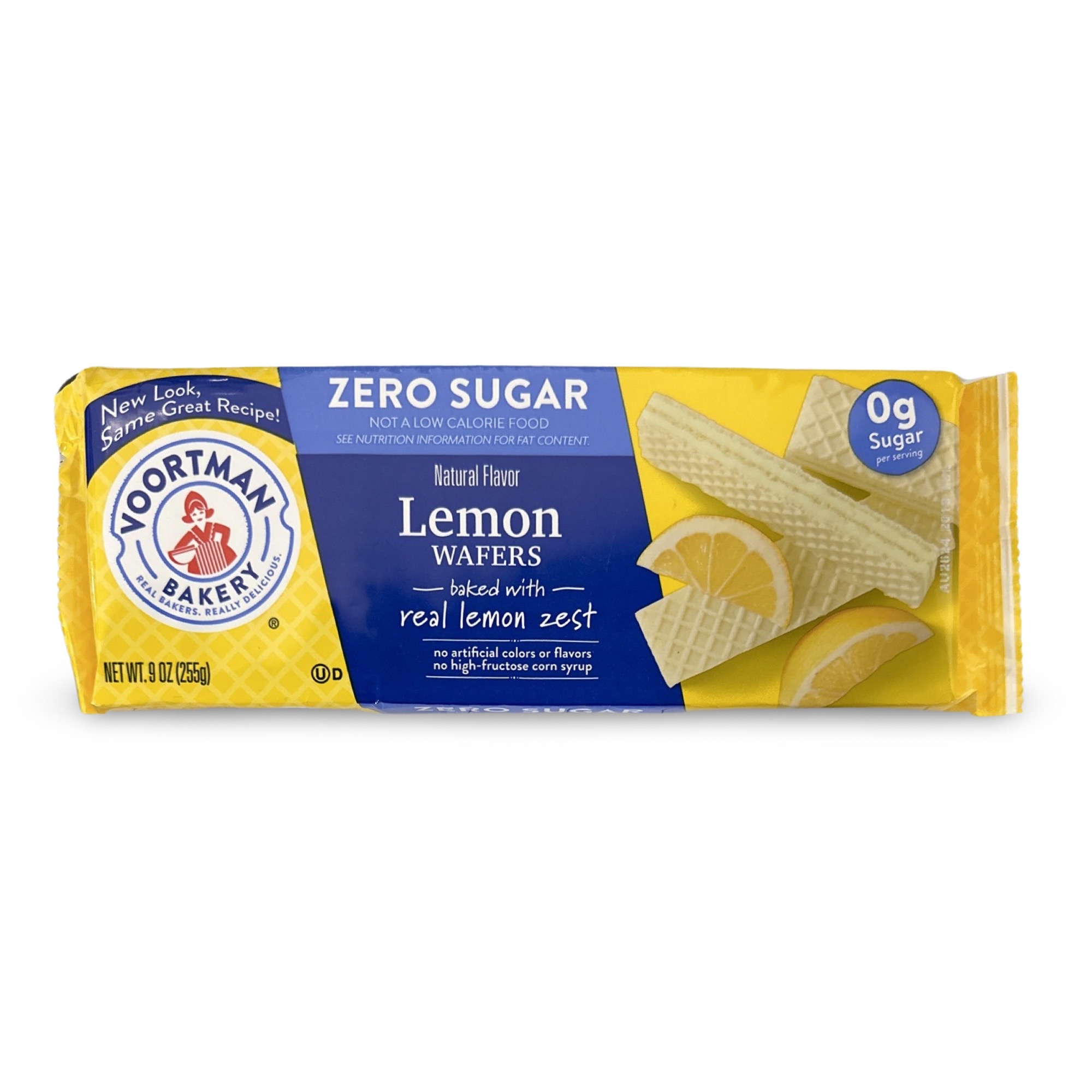 Voortman Bakery Sugar Free Wafers 6 Packs, 5 Flavors | Chocolate, Lemon, Orange, Strawberry, Vanilla 6