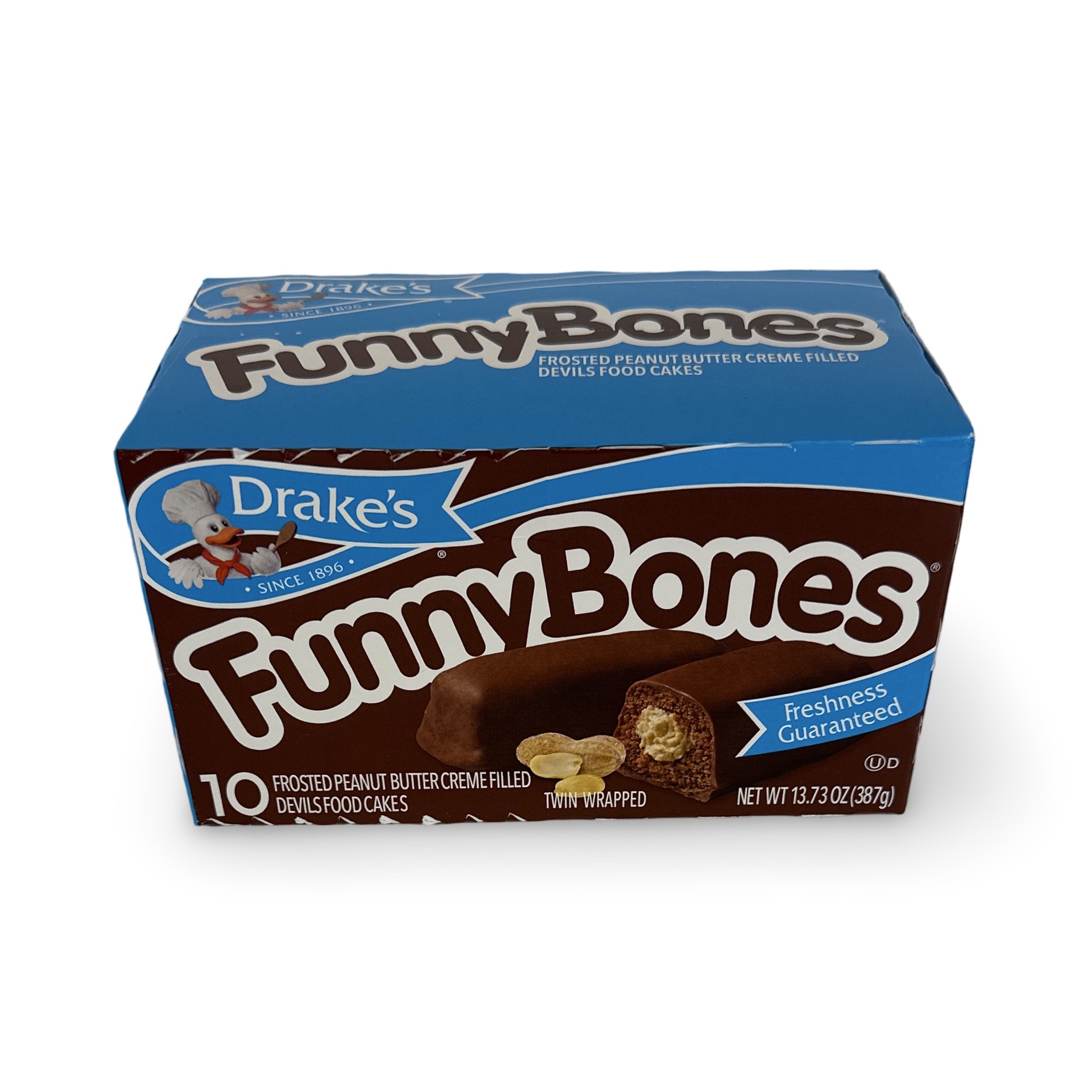 Drake's and Wonder Snack Cakes Multipack Box, Funny Bones, 10 Count Box
