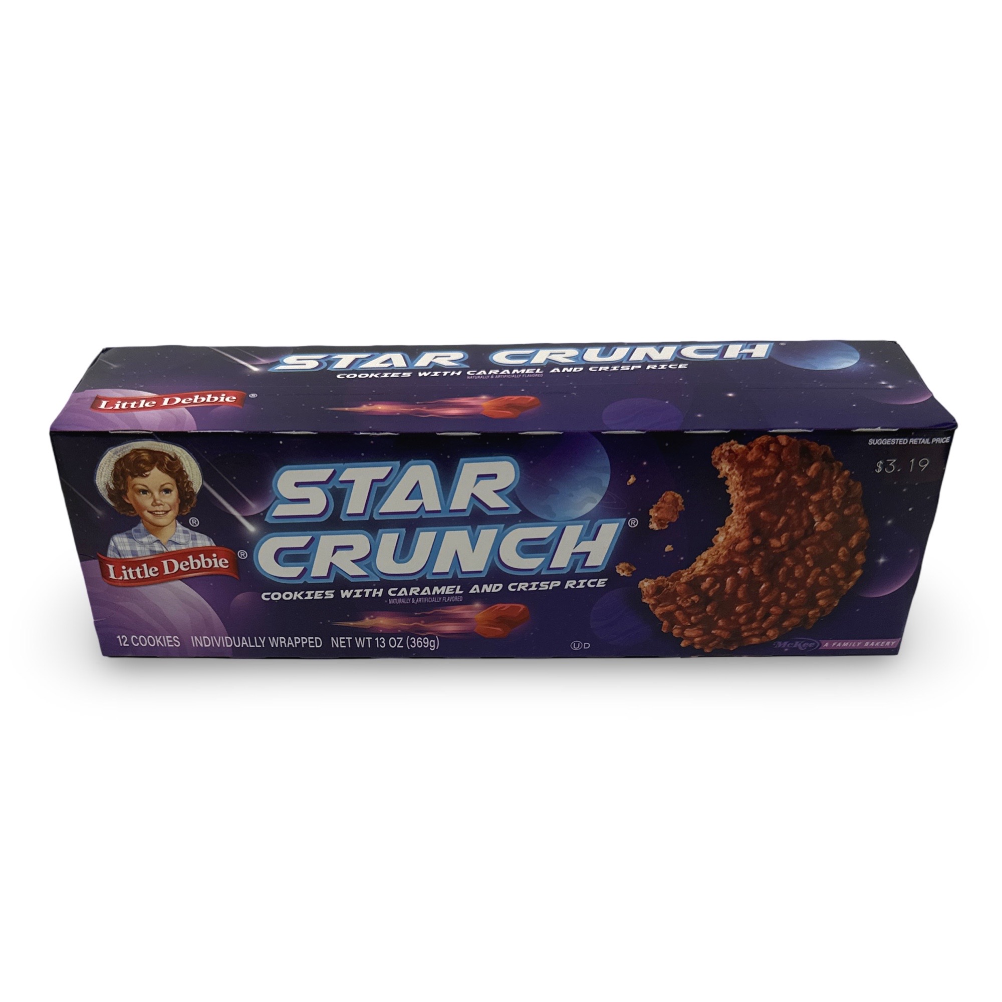 Little Debbie Snack Cakes Multipack Box | Star Crunch, Cookies With Caramel and Crisp Rice