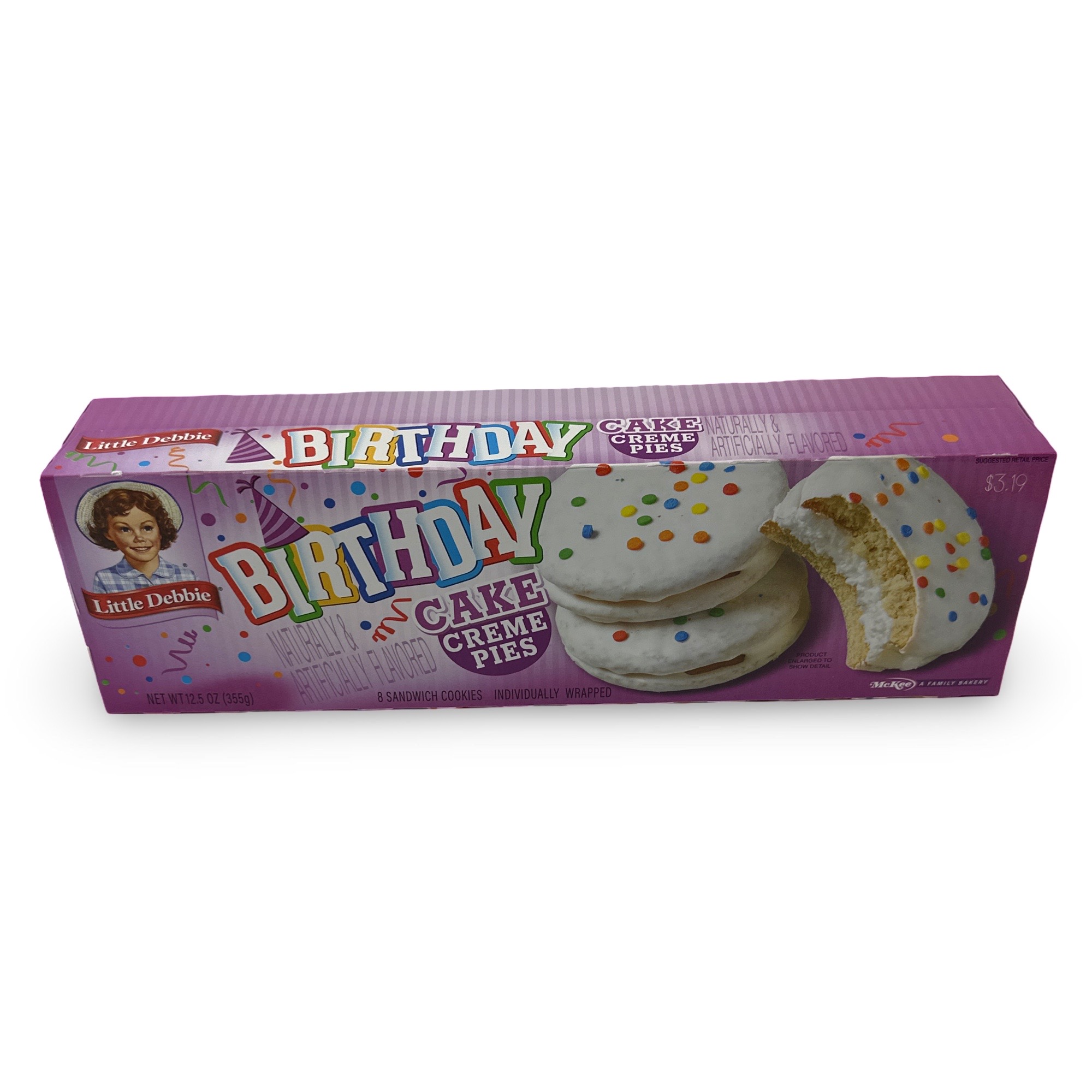 Little Debbie Snack Cakes Multipack Box | Birthday Cake Creme Pies, Sandwich Cookies