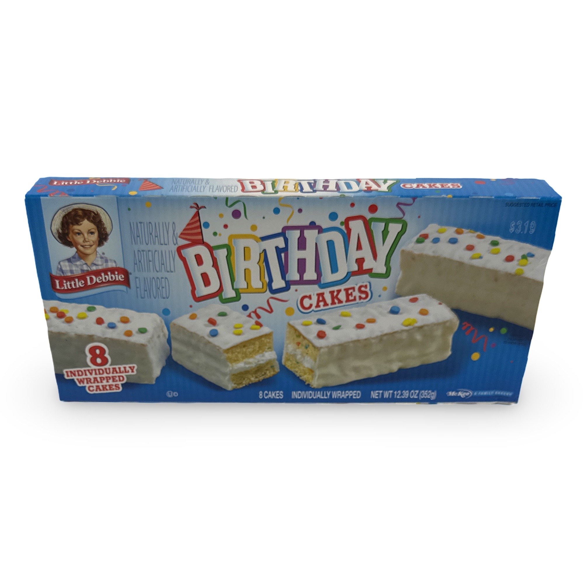 Little Debbie Snack Cakes Multipack Box | Birthday Cakes, Creme Filling and Sprinkles