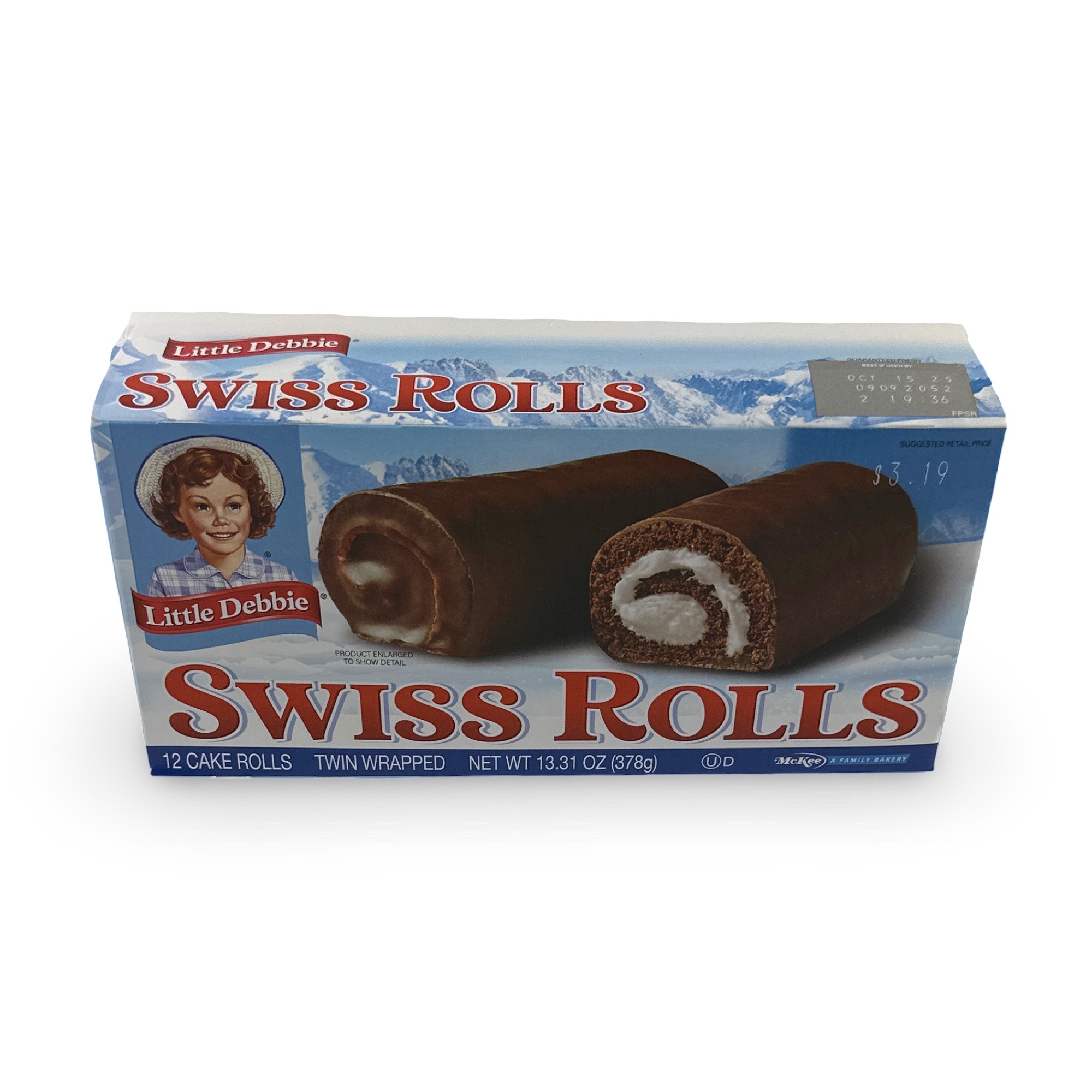 Little Debbie Snack Cakes Multipack Box | Swiss Rolls, Creme Filling and Sprinkles