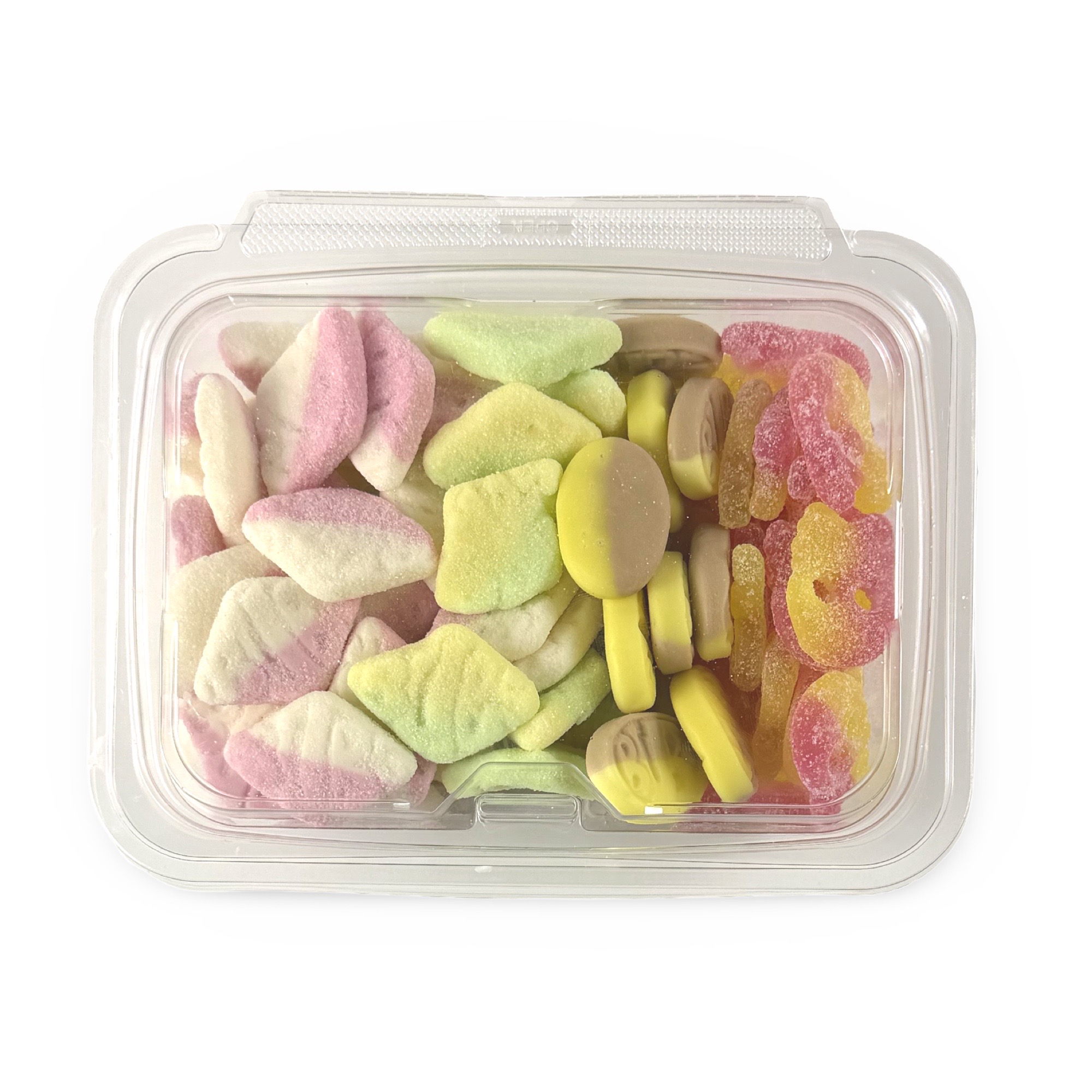 Authentic Swedish BUBS Candy – 1 lb Tub | 4-Flavor Variety Mix: Banana Toffee, Strawberry Vanilla, Tutti Frutti & Lemon Raspberry 3