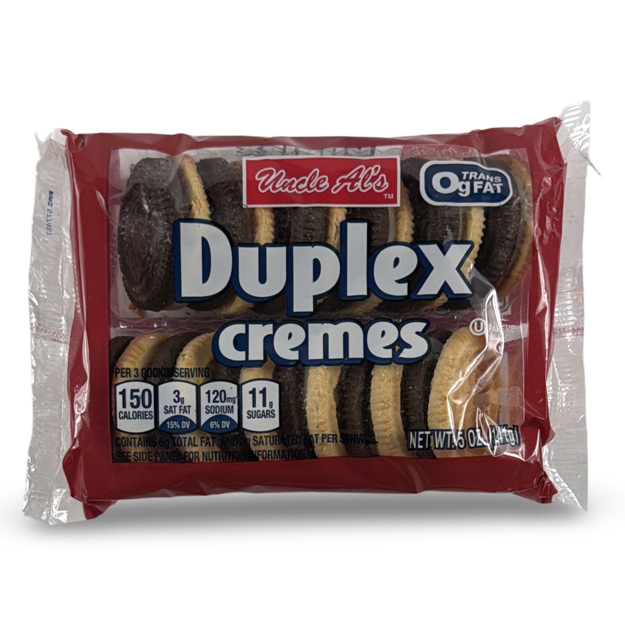 Uncle Al's & Bud's Best Cookies – Classic, Sandwich Creme & Stage Plank Varieties | 4 Packs, Flavor: Duplex Cremes